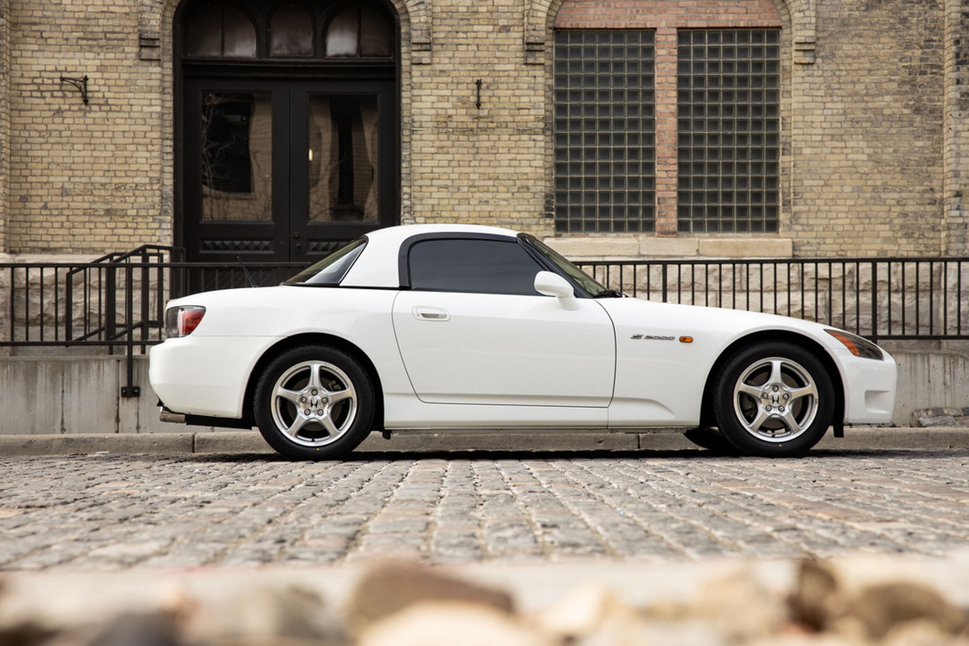 This Low-Mileage White-On-Red Honda S2000 Has Already Attracted A High Bid Of $35,000