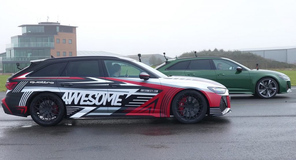 How Much More Performance Does $6,800 Worth Of Upgrades Get You In An RS6?