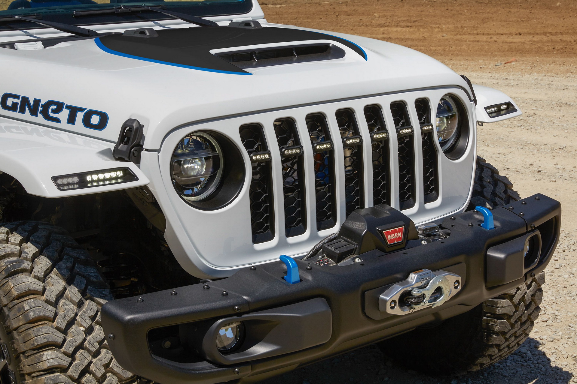 Jeep Unveils Four Wrangler Concepts, Including All-Electric Magneto