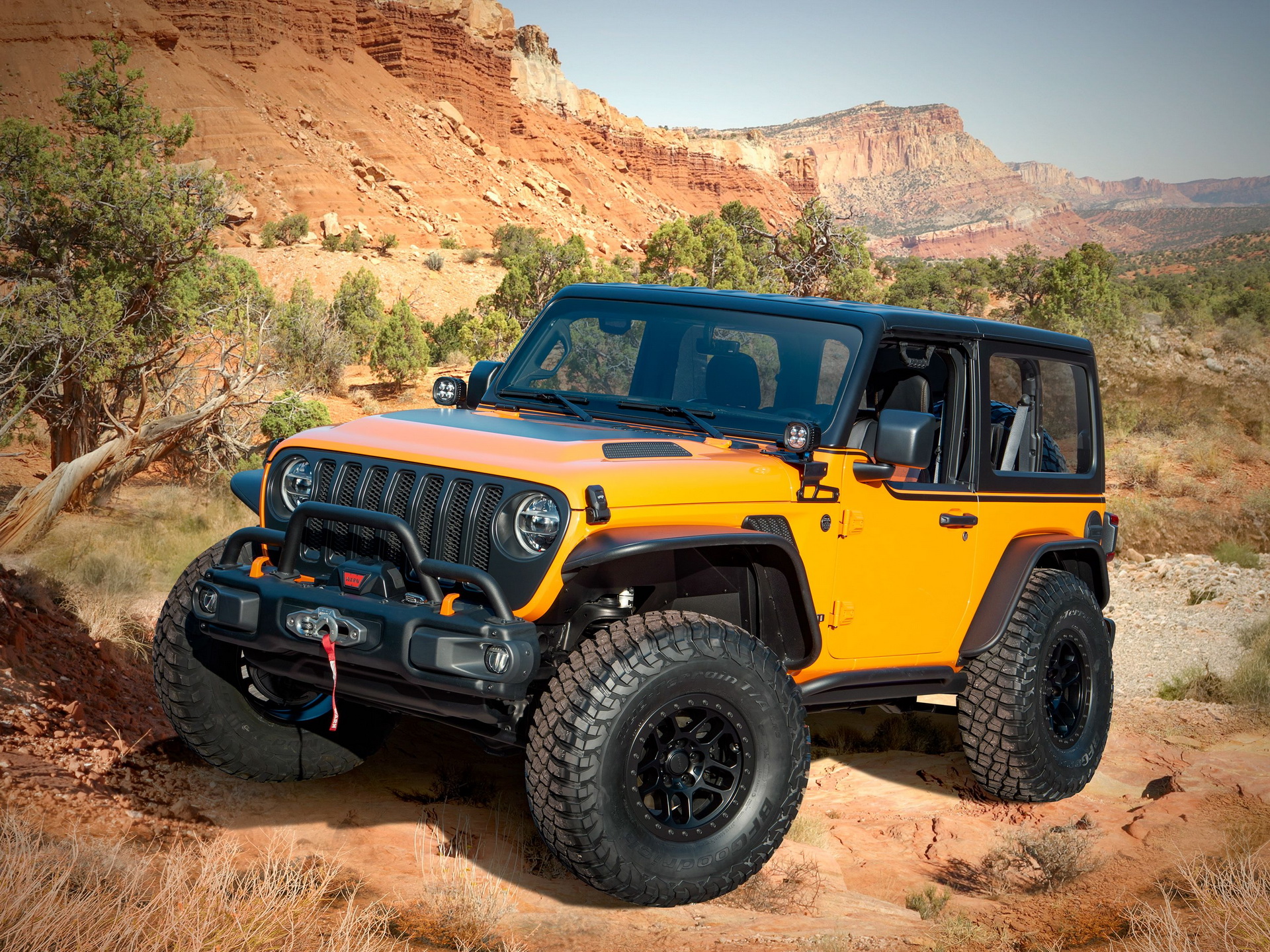 Jeep Unveils Four Wrangler Concepts, Including All-Electric Magneto