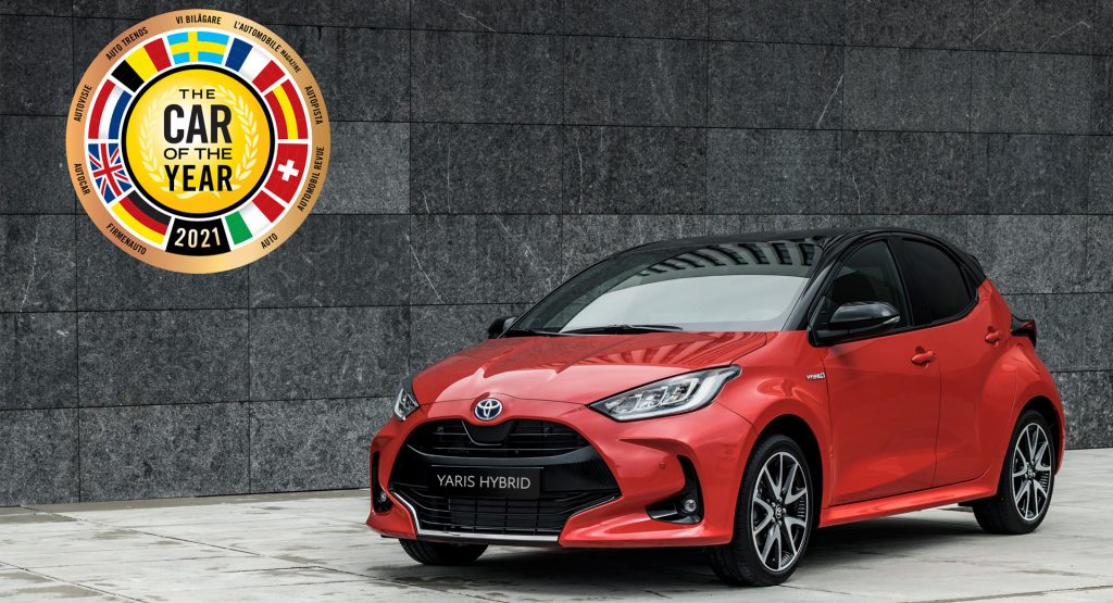  Toyota Yaris Named 2021 European Car Of The Year