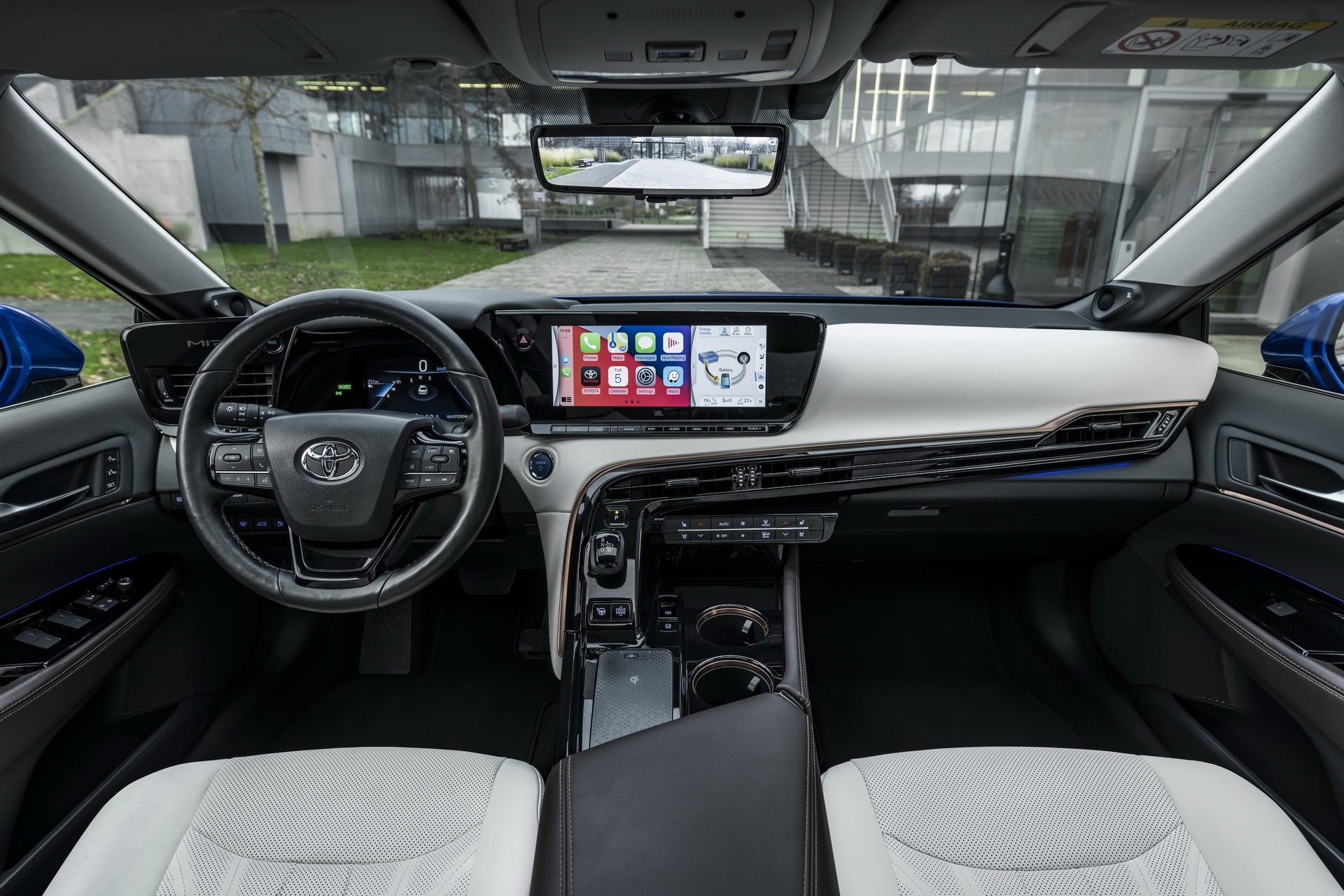 See The European 2021 Toyota Mirai RWD Fuel Cell Car In Over 150 Photos