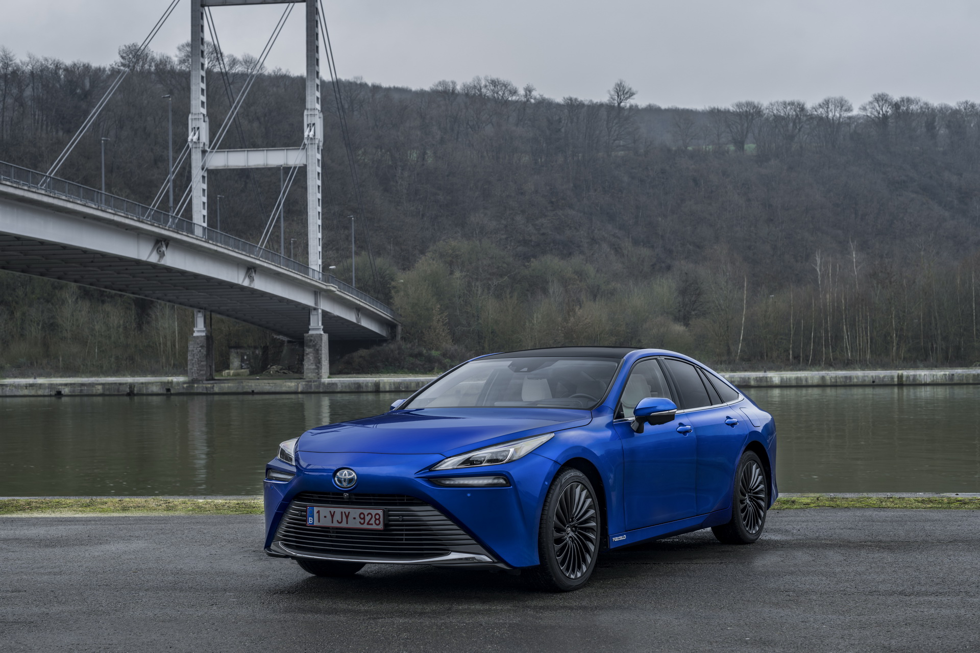 See The European 2021 Toyota Mirai RWD Fuel Cell Car In Over 150 Photos