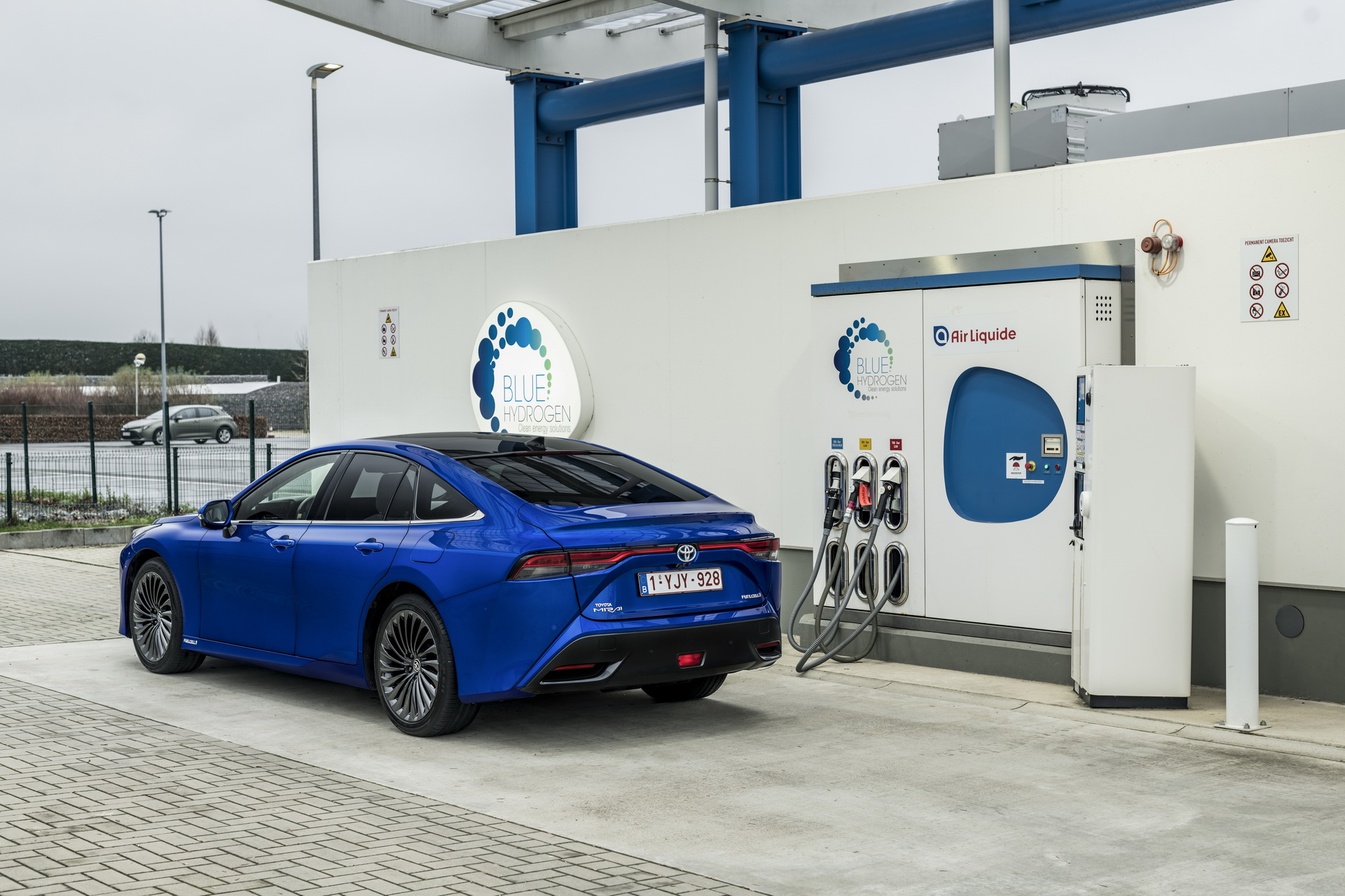 See The European 2021 Toyota Mirai RWD Fuel Cell Car In Over 150 Photos