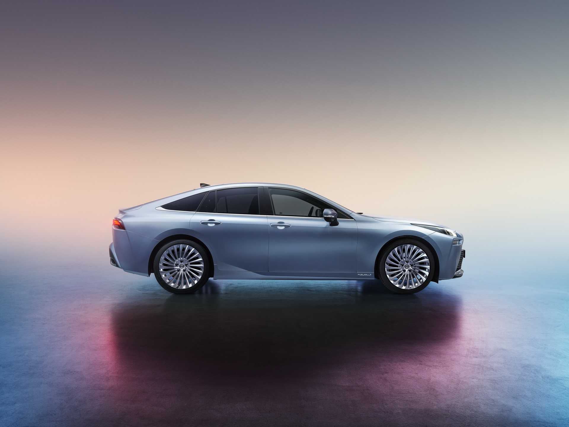 See The European 2021 Toyota Mirai RWD Fuel Cell Car In Over 150 Photos