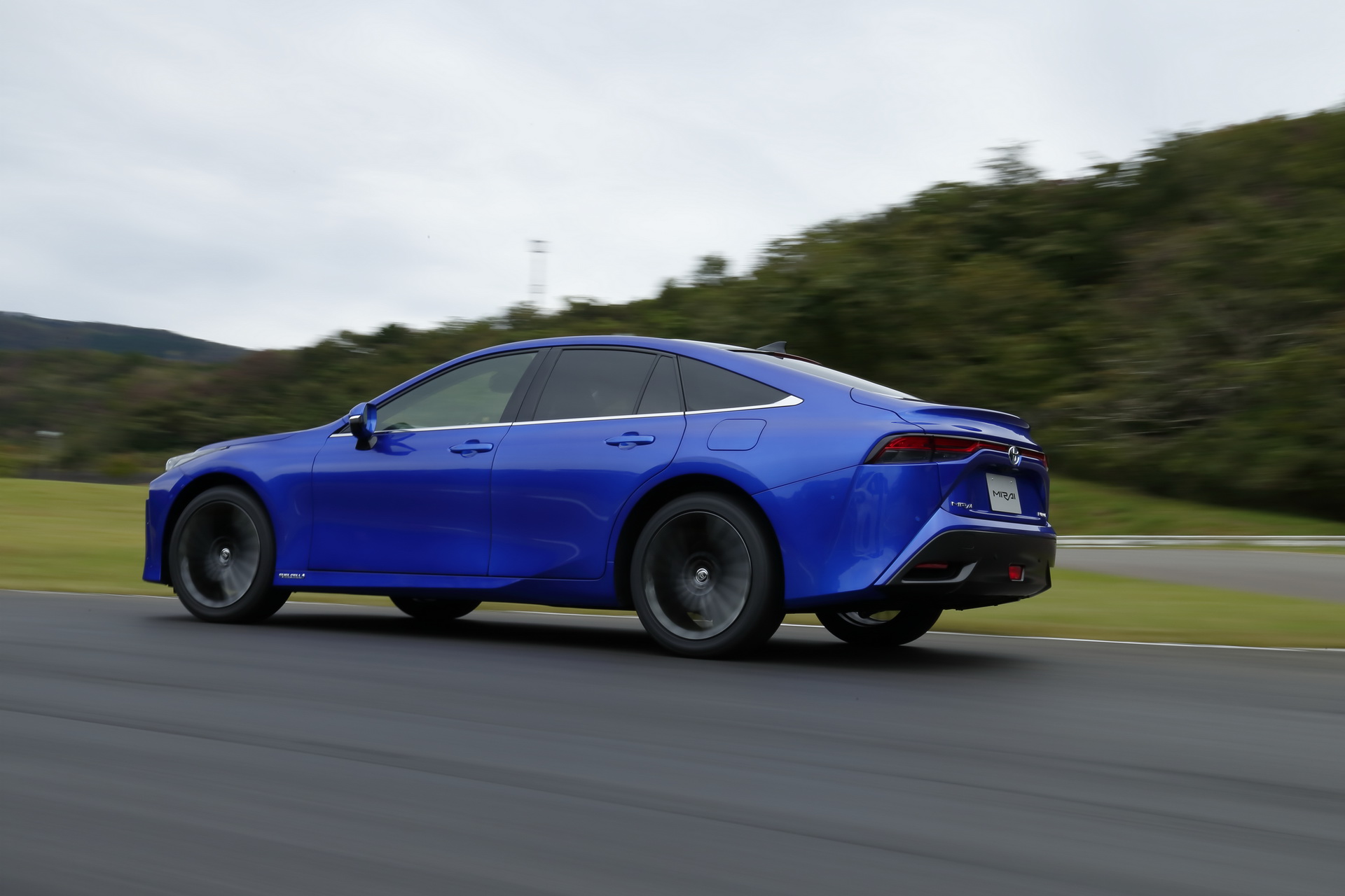 See The European 2021 Toyota Mirai RWD Fuel Cell Car In Over 150 Photos