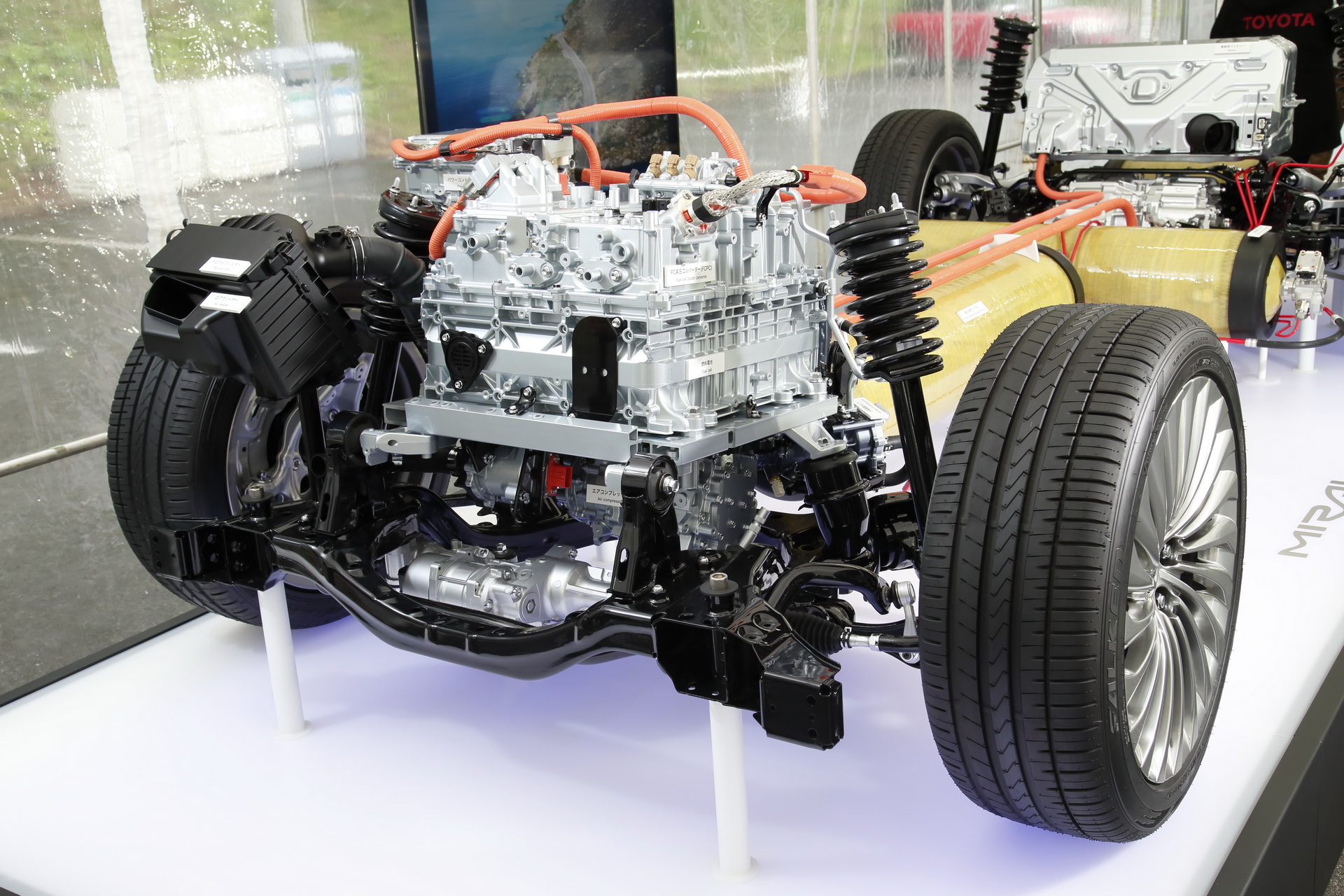 See The European 2021 Toyota Mirai RWD Fuel Cell Car In Over 150 Photos