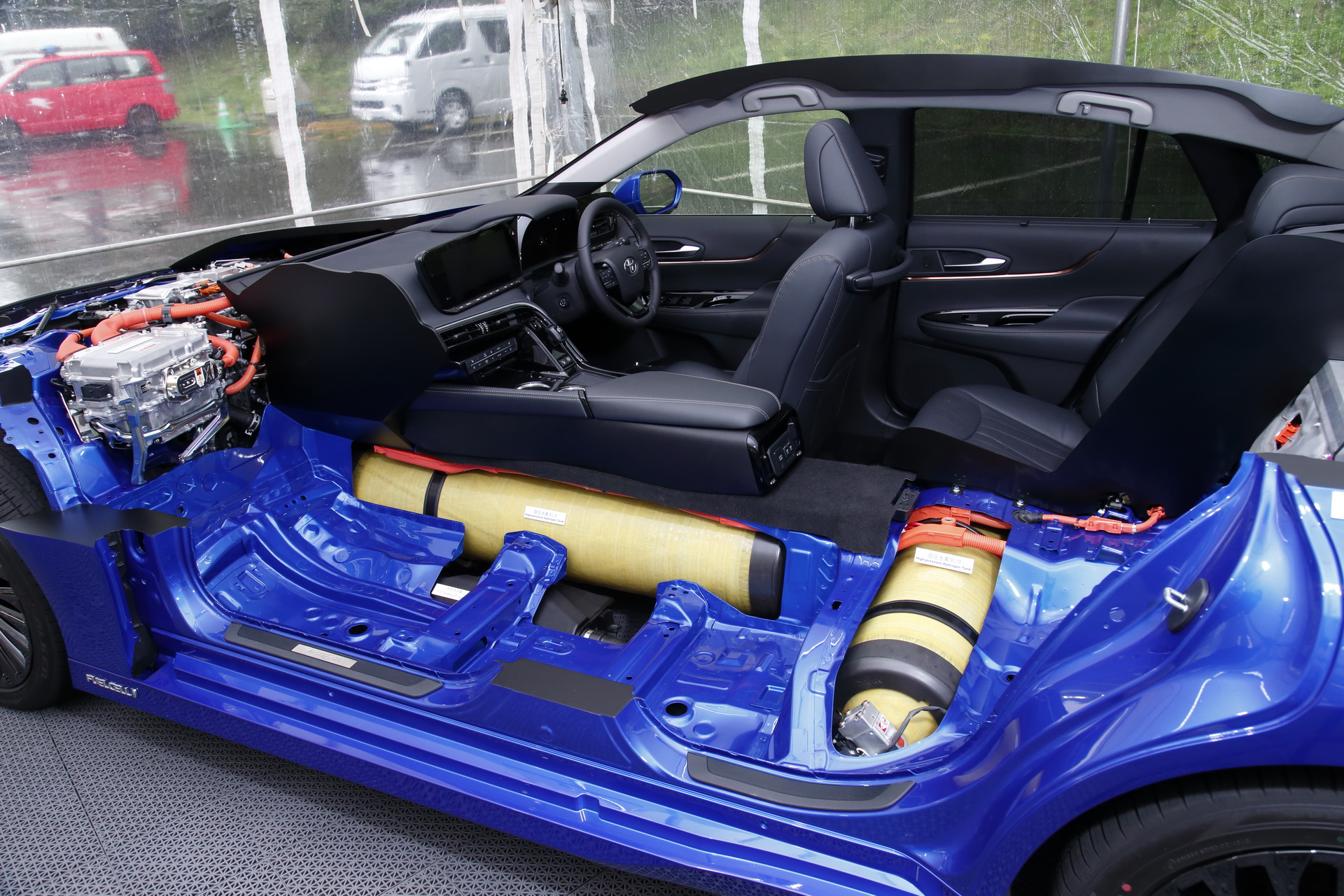 See The European 2021 Toyota Mirai RWD Fuel Cell Car In Over 150 Photos
