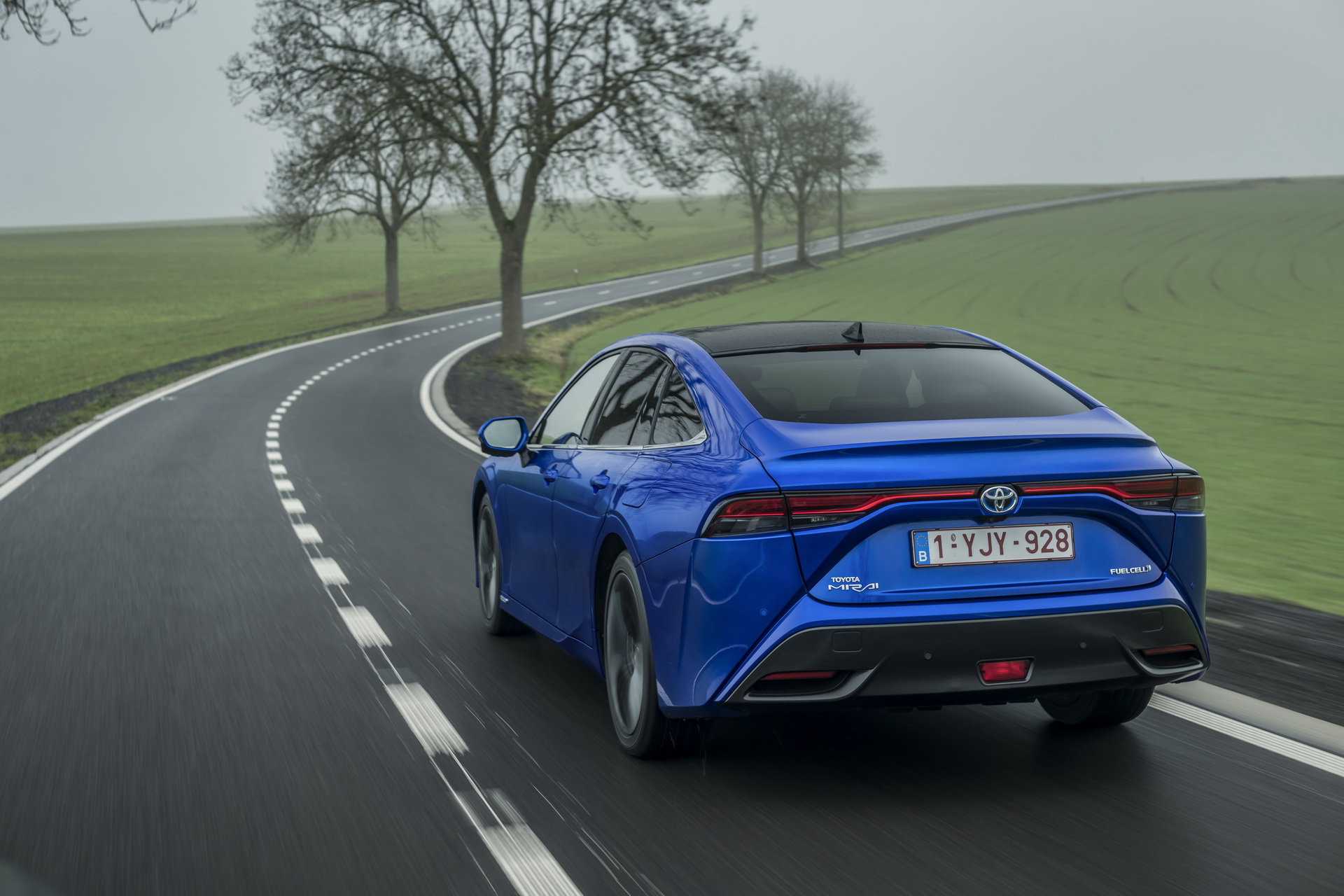 See The European 2021 Toyota Mirai RWD Fuel Cell Car In Over 150 Photos