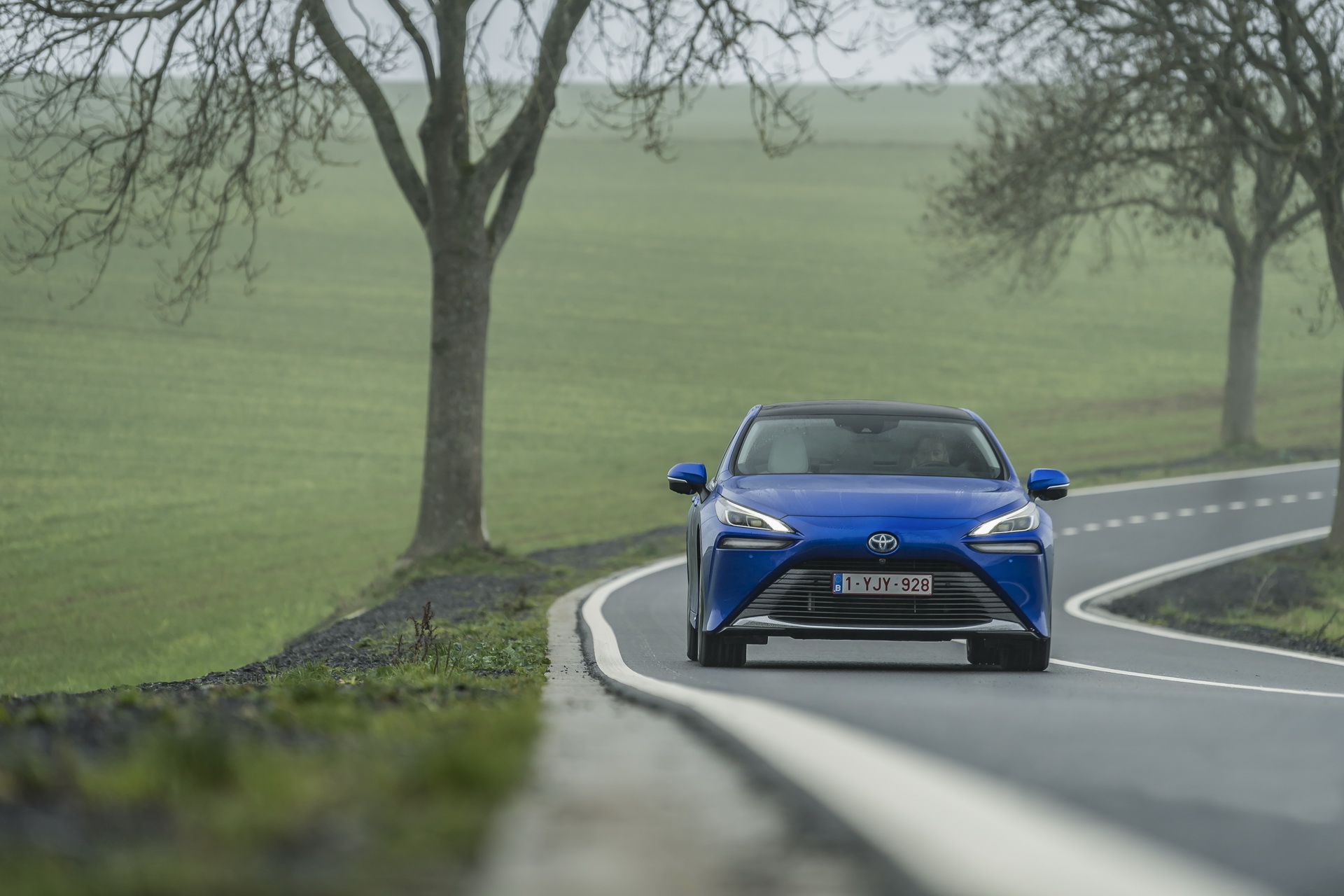 See The European 2021 Toyota Mirai RWD Fuel Cell Car In Over 150 Photos