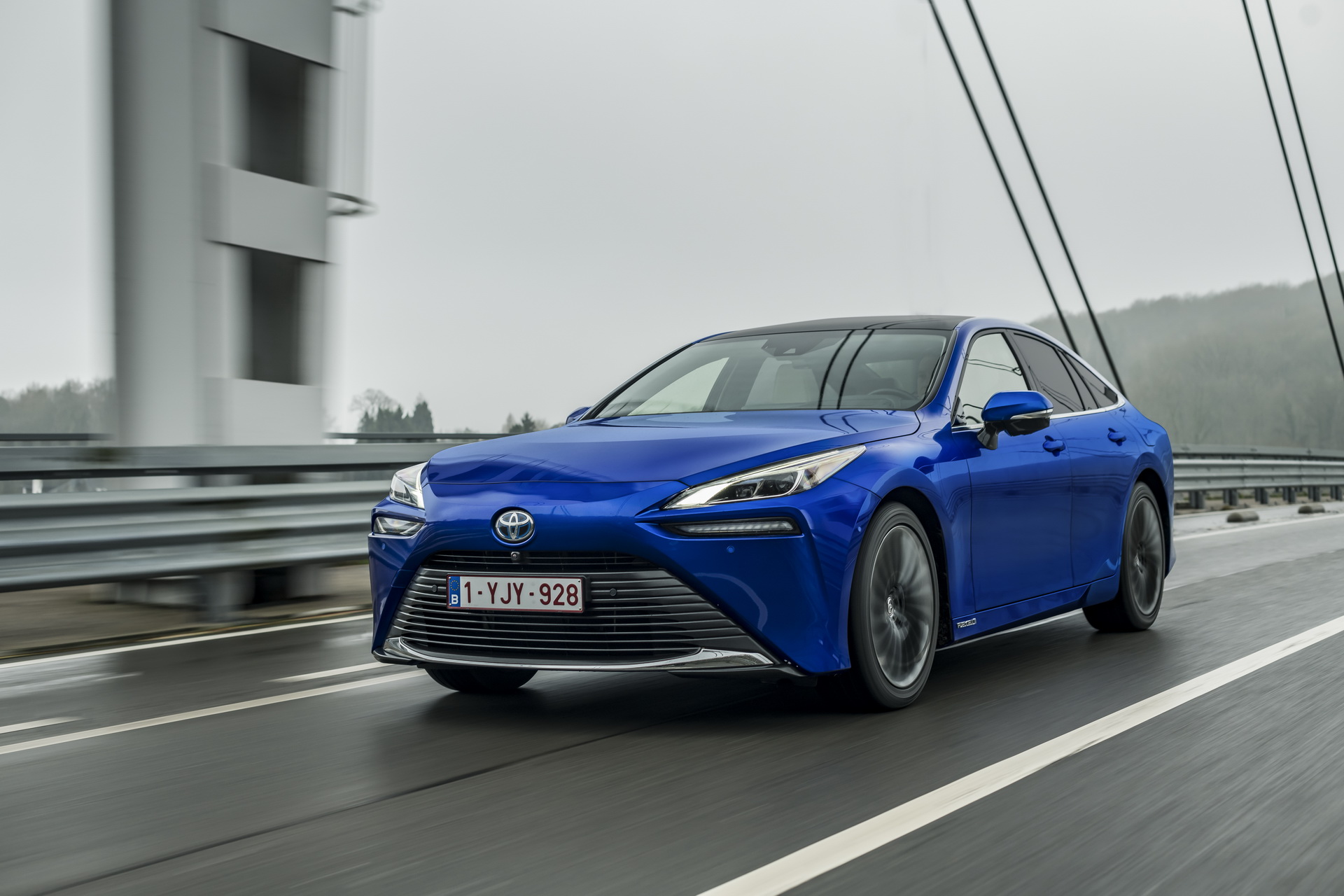See The European 2021 Toyota Mirai RWD Fuel Cell Car In Over 150 Photos