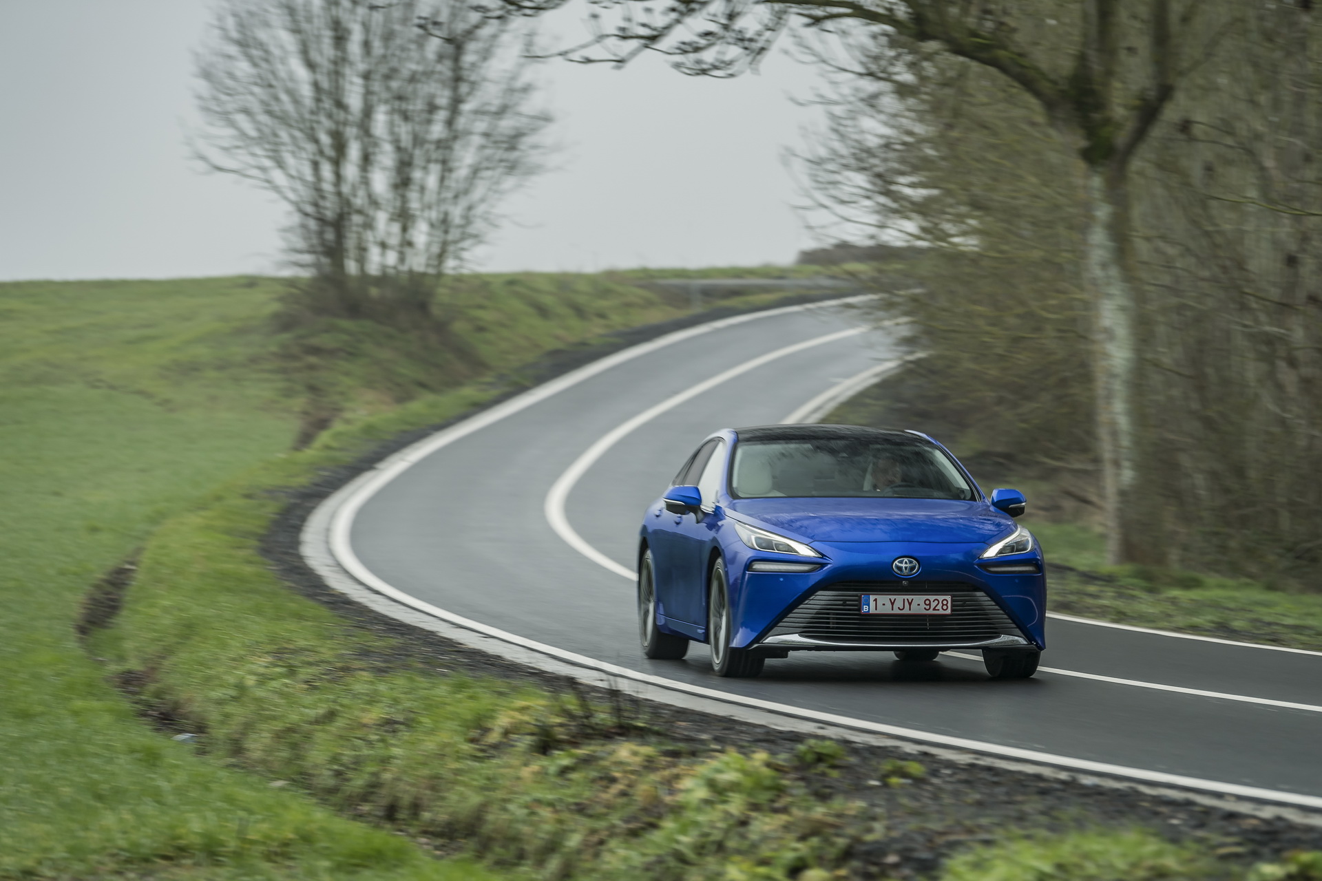 See The European 2021 Toyota Mirai RWD Fuel Cell Car In Over 150 Photos