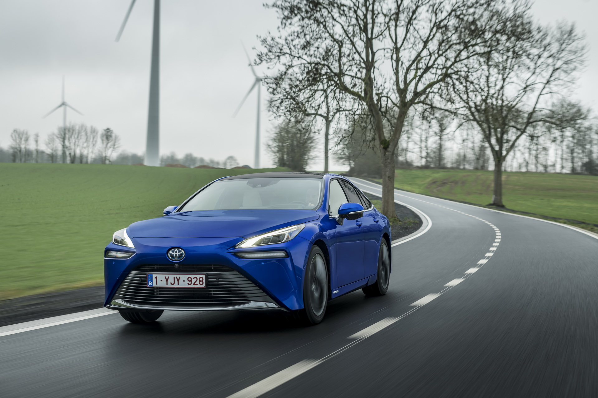 See The European 2021 Toyota Mirai RWD Fuel Cell Car In Over 150 Photos