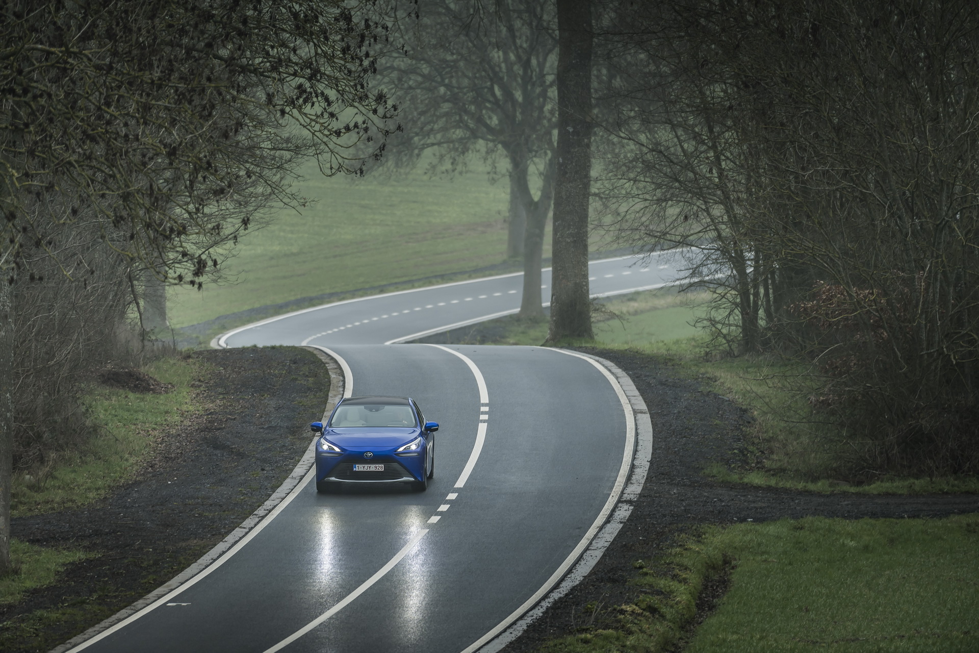 See The European 2021 Toyota Mirai RWD Fuel Cell Car In Over 150 Photos