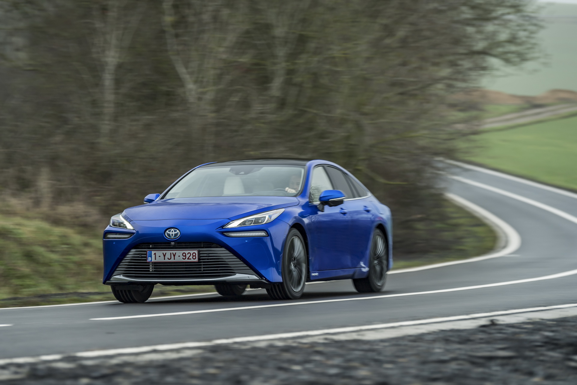 See The European 2021 Toyota Mirai RWD Fuel Cell Car In Over 150 Photos