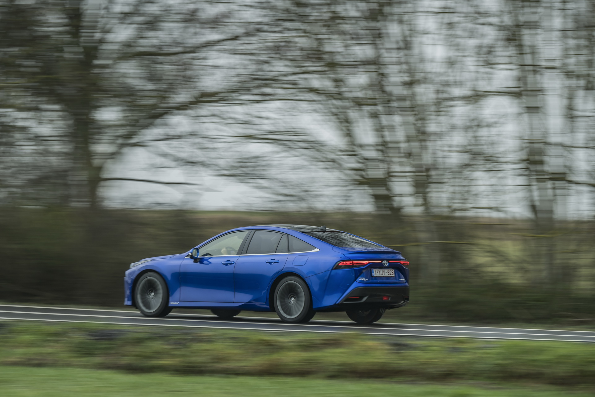 See The European 2021 Toyota Mirai RWD Fuel Cell Car In Over 150 Photos