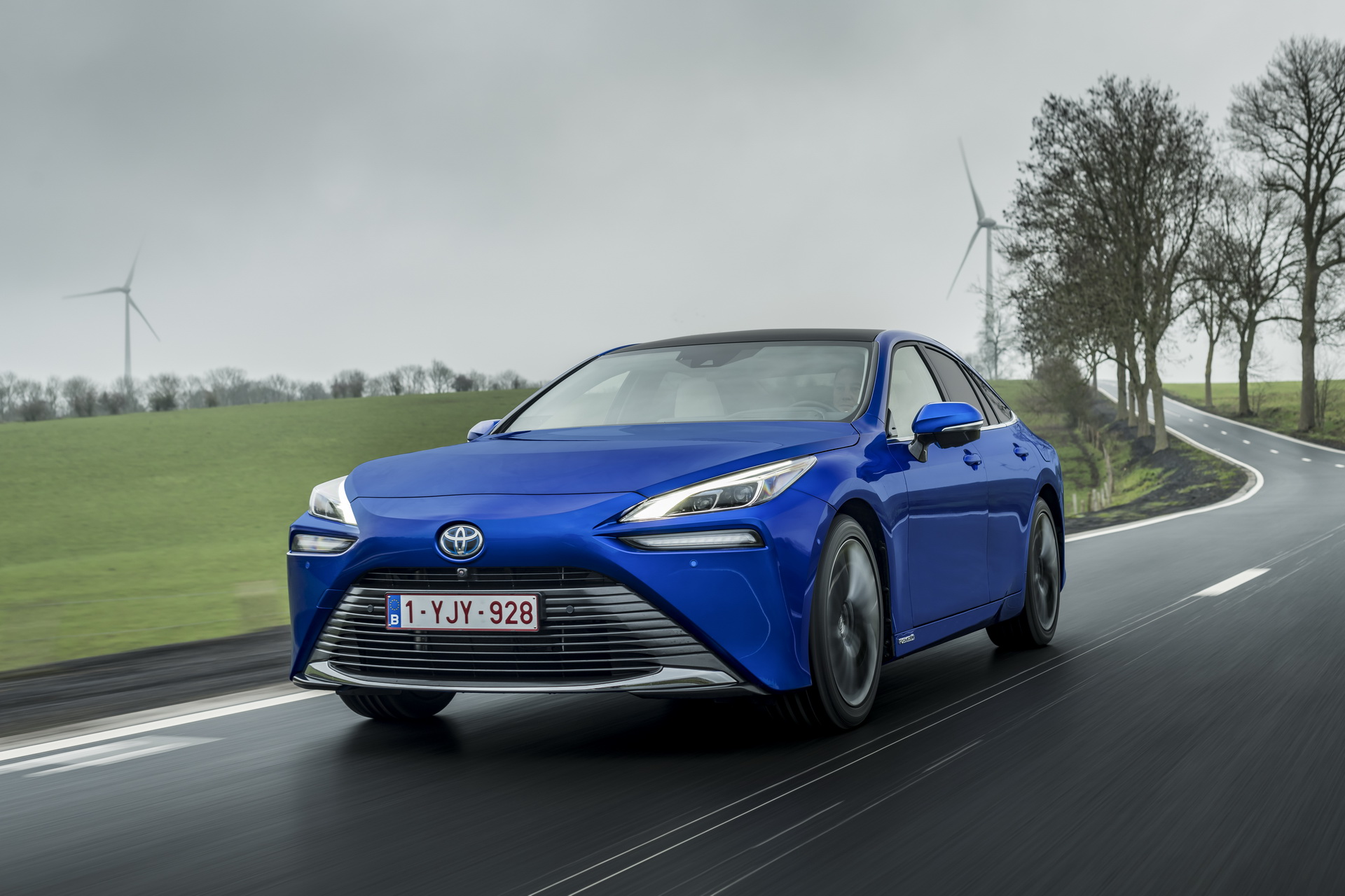 See The European 2021 Toyota Mirai RWD Fuel Cell Car In Over 150 Photos