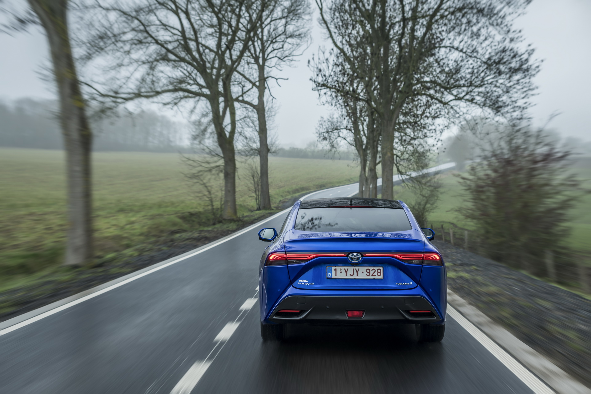 See The European 2021 Toyota Mirai RWD Fuel Cell Car In Over 150 Photos