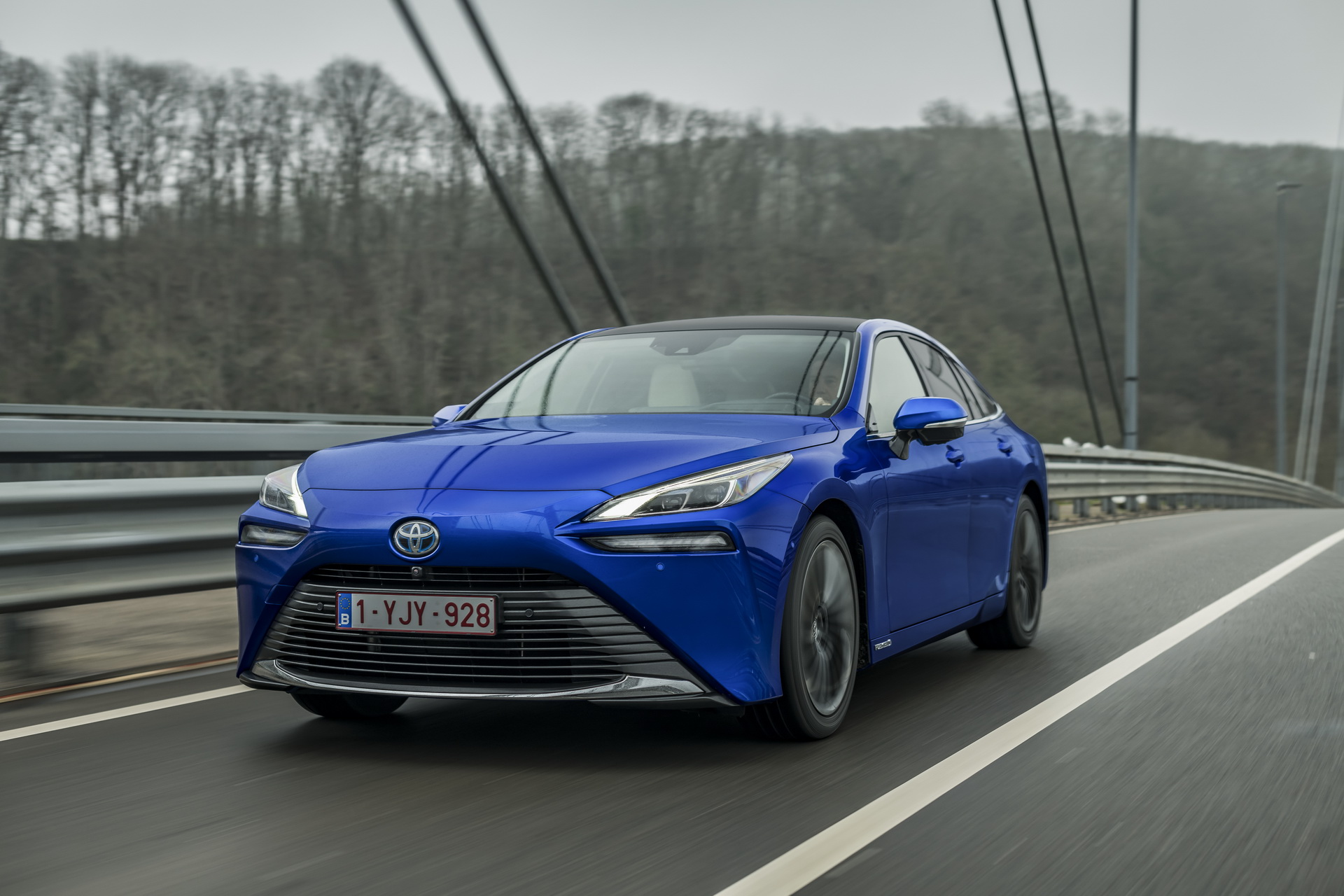 See The European 2021 Toyota Mirai RWD Fuel Cell Car In Over 150 Photos