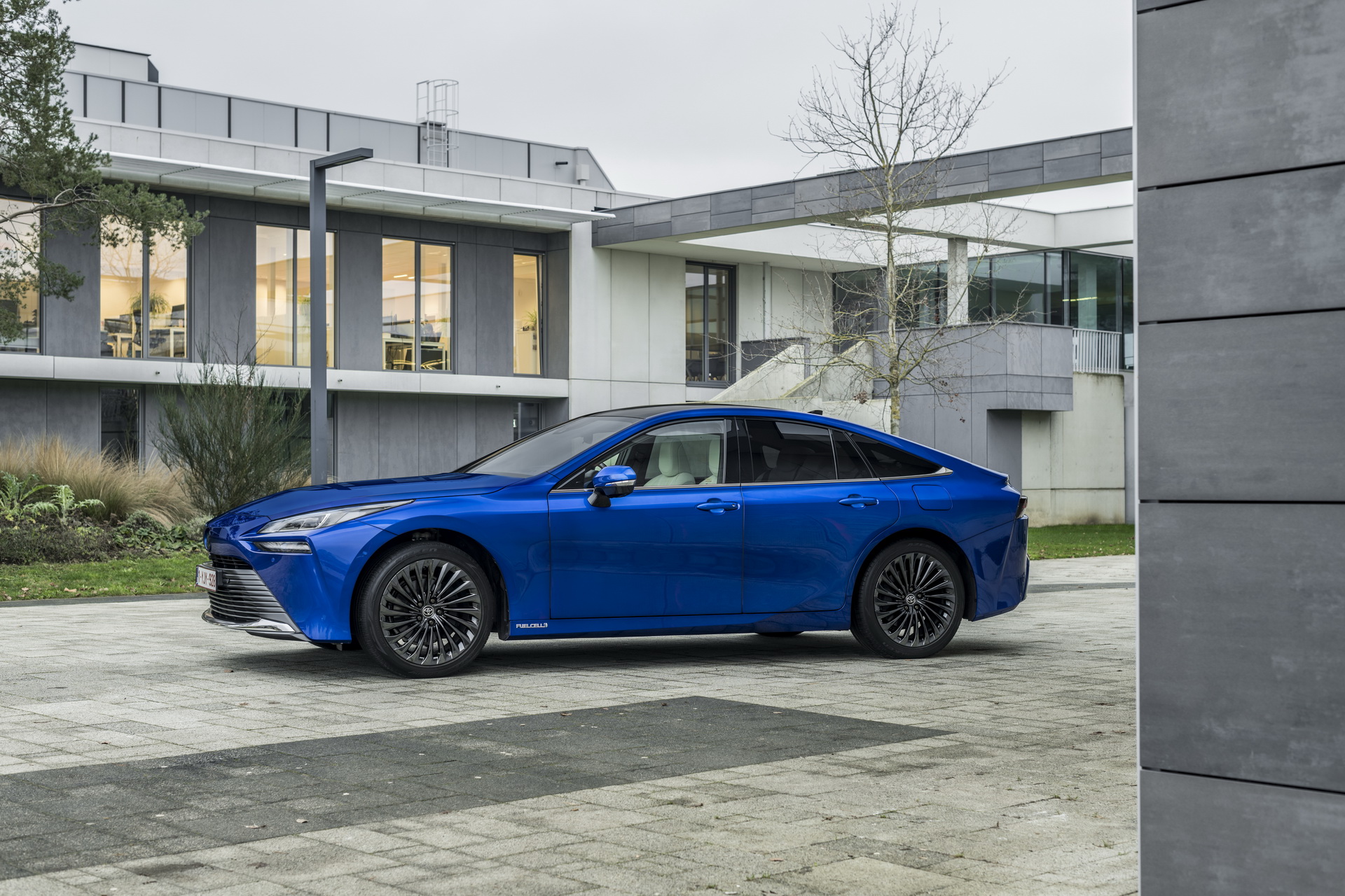 See The European 2021 Toyota Mirai RWD Fuel Cell Car In Over 150 Photos