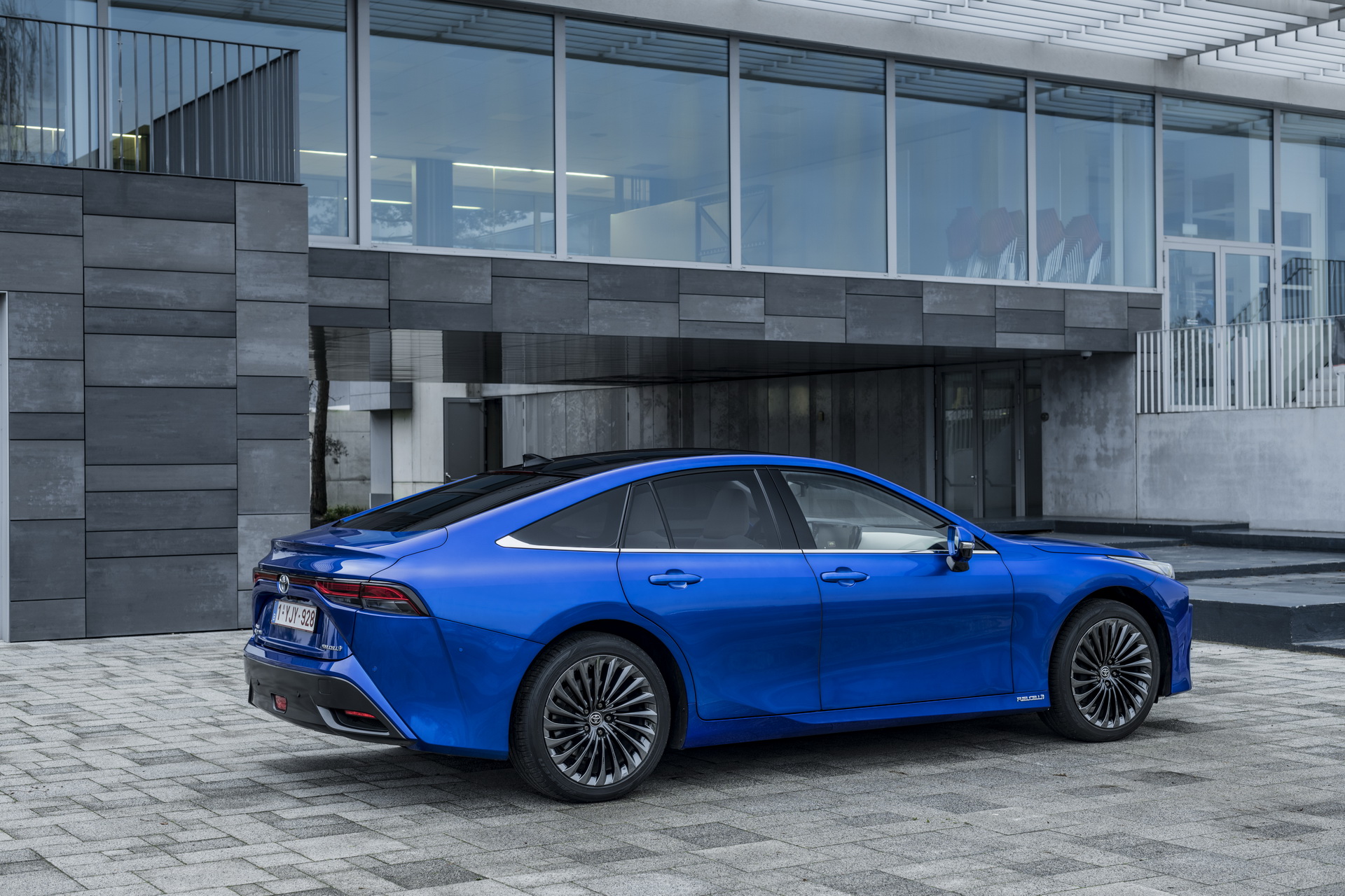 See The European 2021 Toyota Mirai RWD Fuel Cell Car In Over 150 Photos