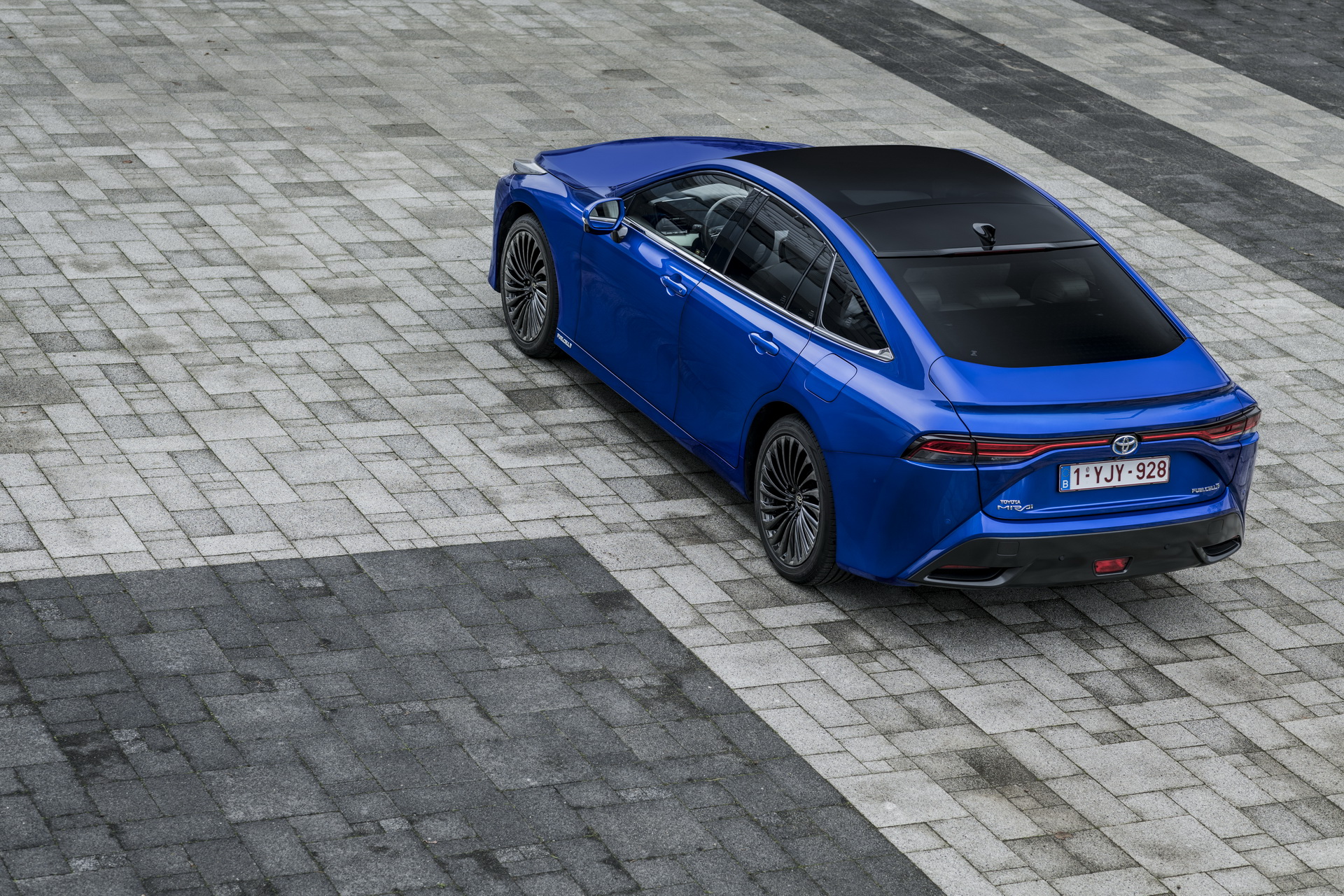 See The European 2021 Toyota Mirai RWD Fuel Cell Car In Over 150 Photos