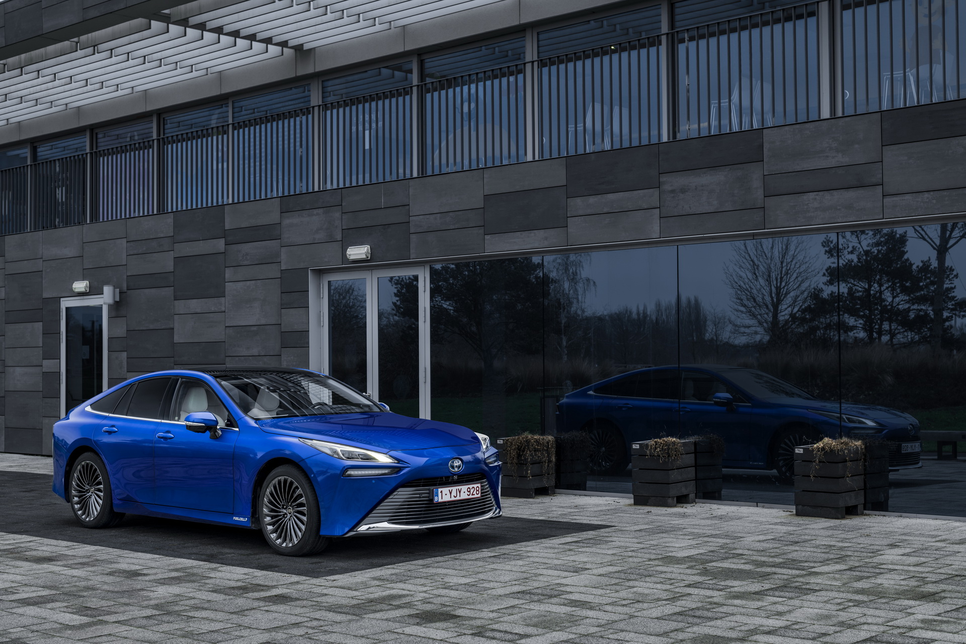 See The European 2021 Toyota Mirai RWD Fuel Cell Car In Over 150 Photos