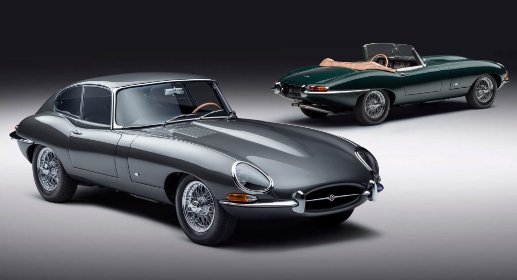  Jaguar Classic Shows Stunning Pair Of Factory Restored E-Type 60 Collection Editions