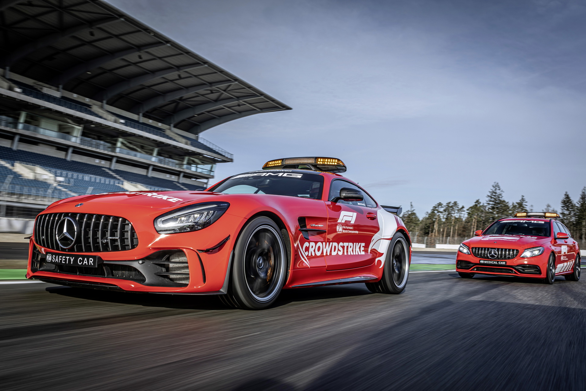 Mercedes-AMG GT R, C63 S Safety And Medical Cars Get New Attire For 2021 F1 Season