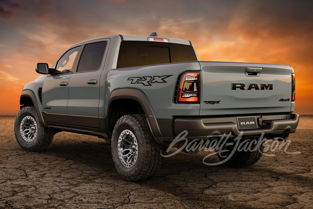 First Production 2021 Ram 1500 TRX Sells For Rolls-Royce Cullinan Money At Auction