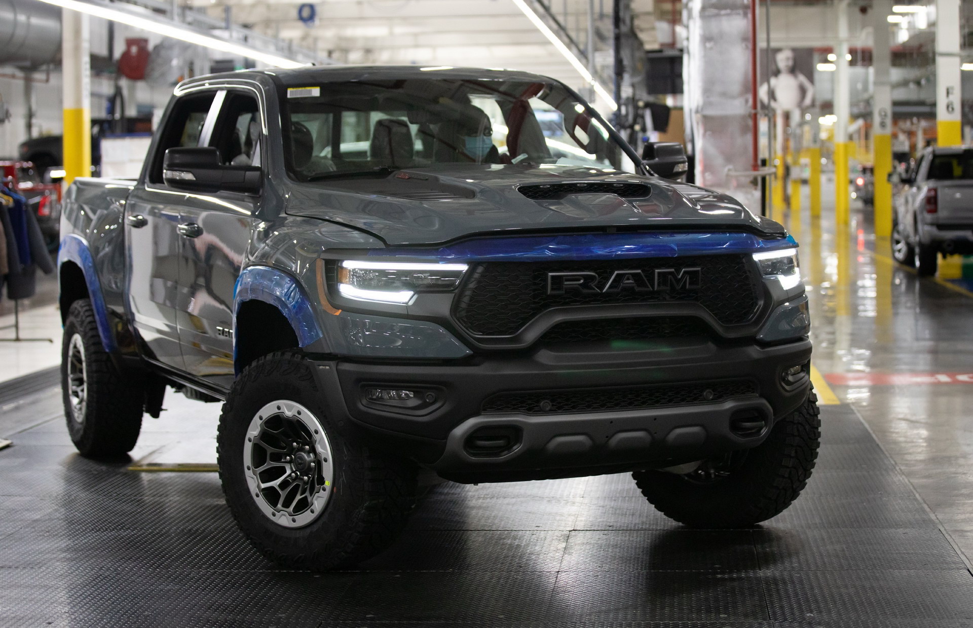 First Production 2021 Ram 1500 TRX Sells For Rolls-Royce Cullinan Money At Auction