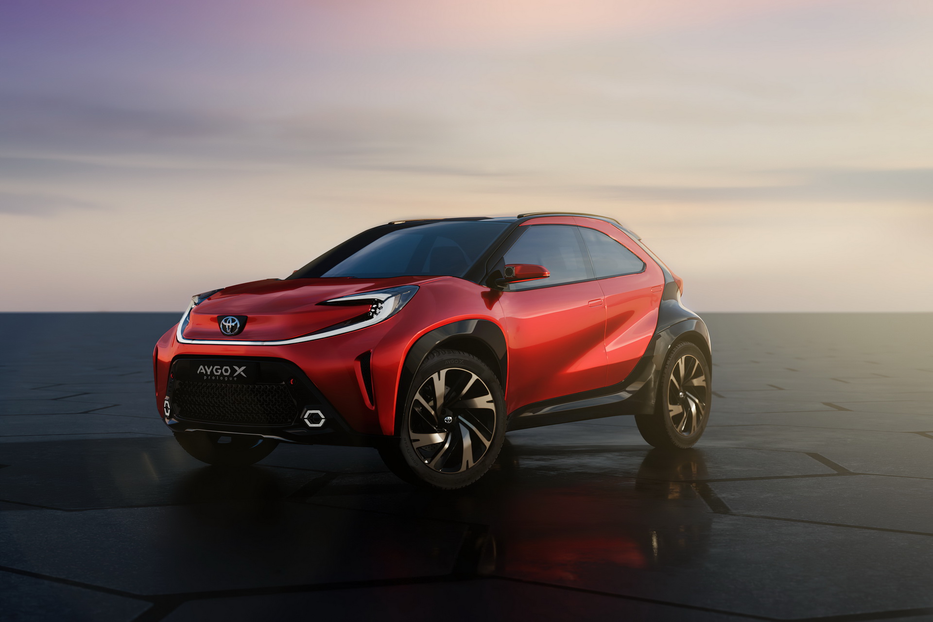 New Toyota Aygo X Prologue Concept Previews Small Rugged Crossover For 2022
