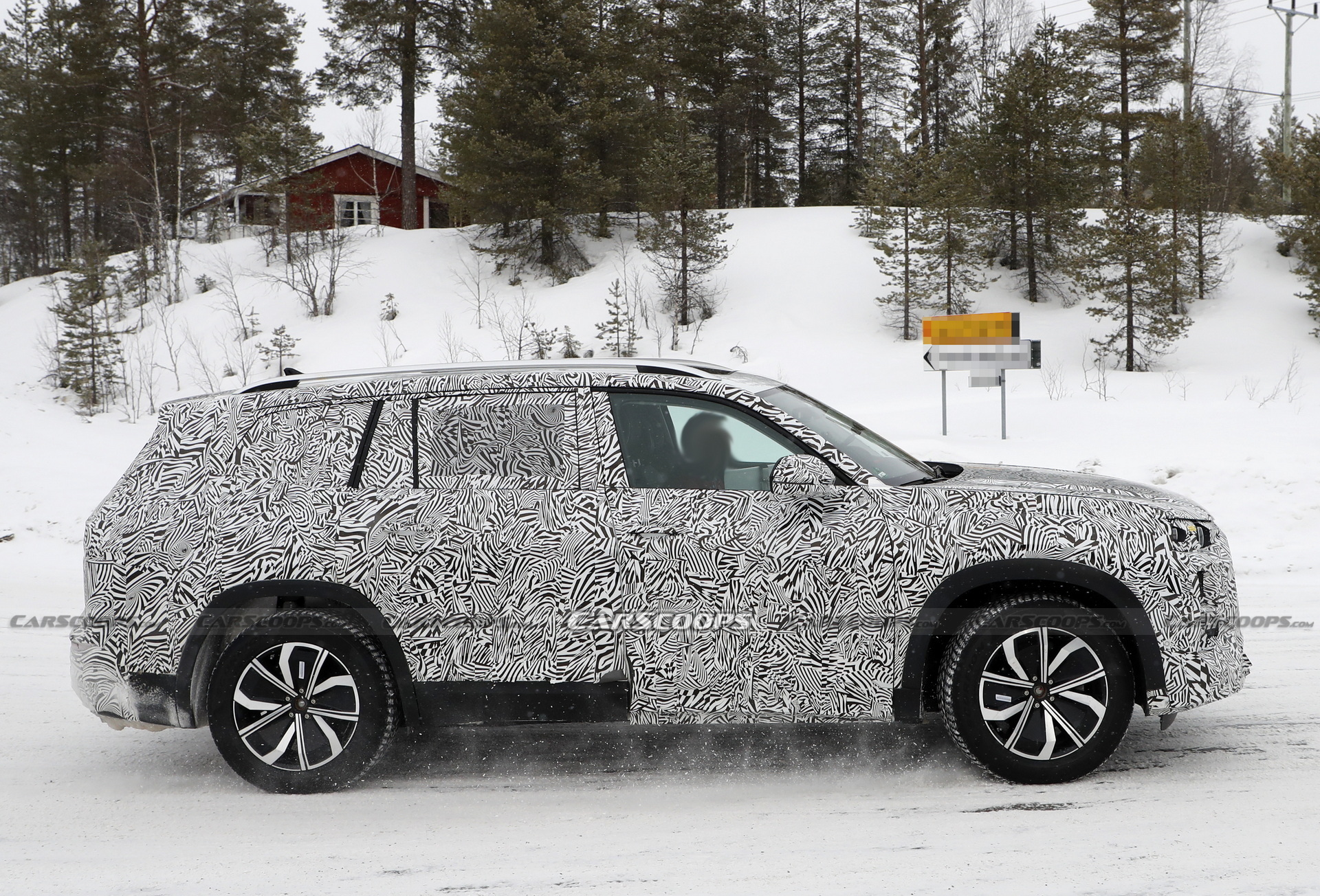 Big, Chunky Audi SUV Spied Winter Testing, Could It Be The Fabled Q9?