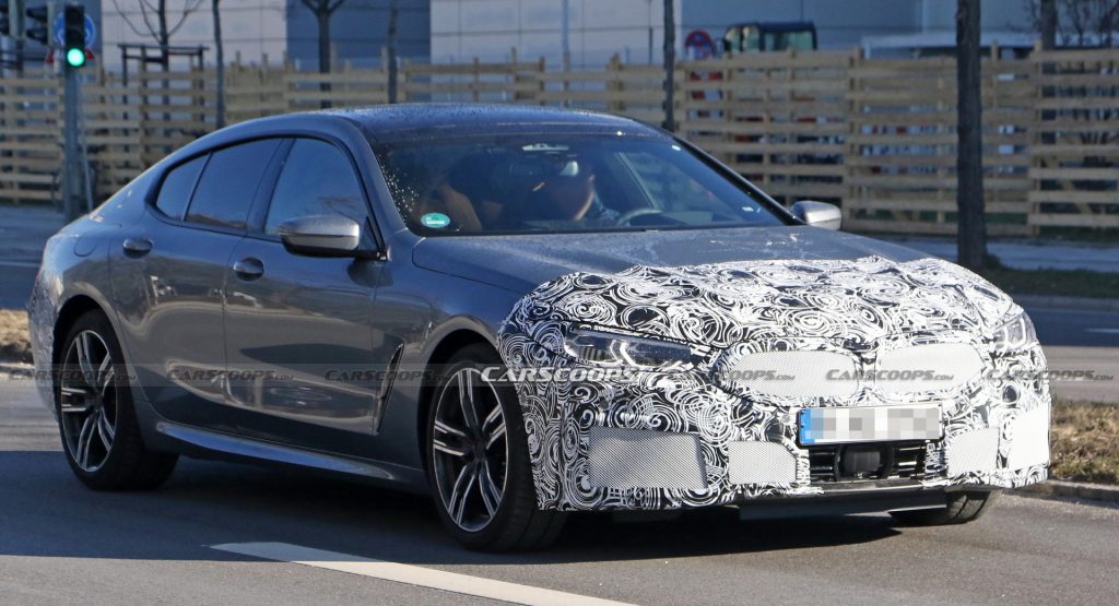 Good News! BMW Caught Testing 8 Series GC Update And The Grille Looks Sensible