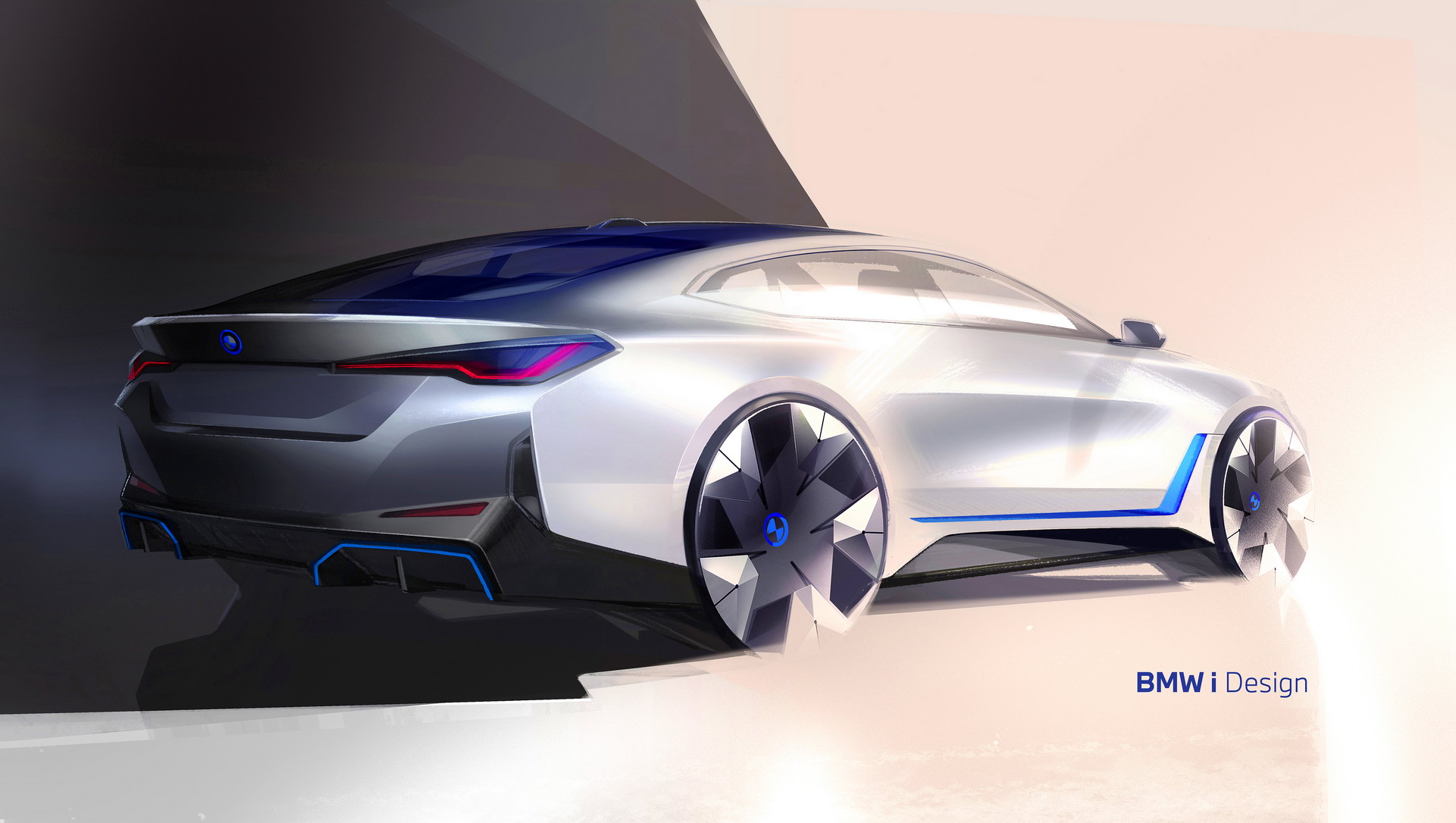 New BMW i4 Electric Sedan Coming For Tesla Model 3 With Up To 523HP And 300 Miles Range