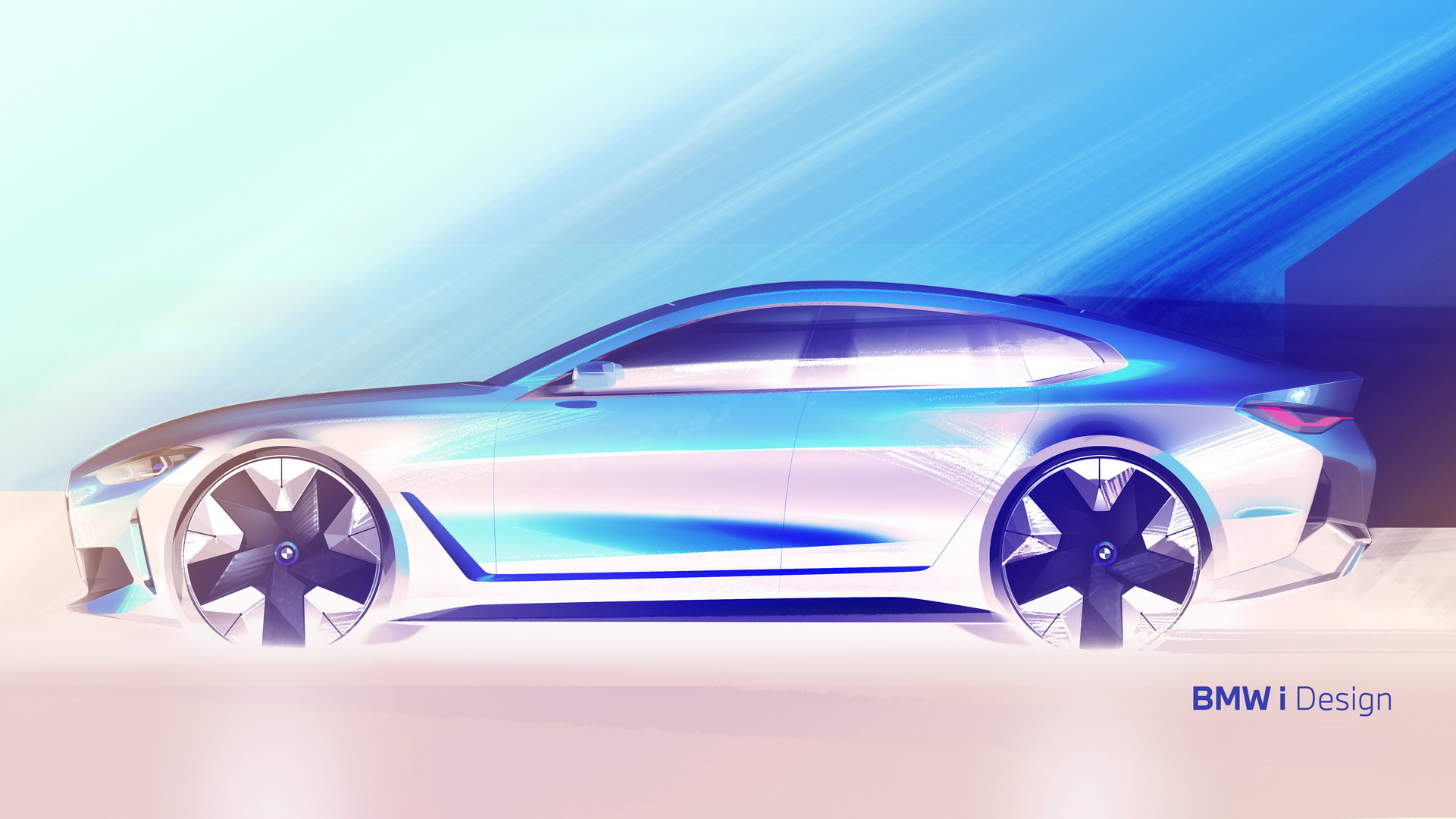 New BMW i4 Electric Sedan Coming For Tesla Model 3 With Up To 523HP And 300 Miles Range