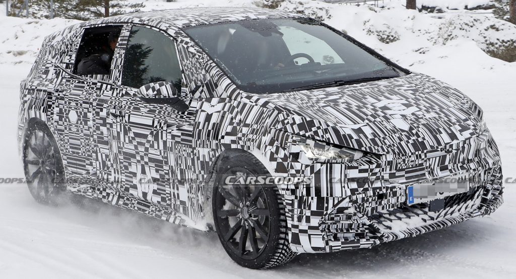  Very Near-Production 2022 Cupra Born Spied Testing In The Snow