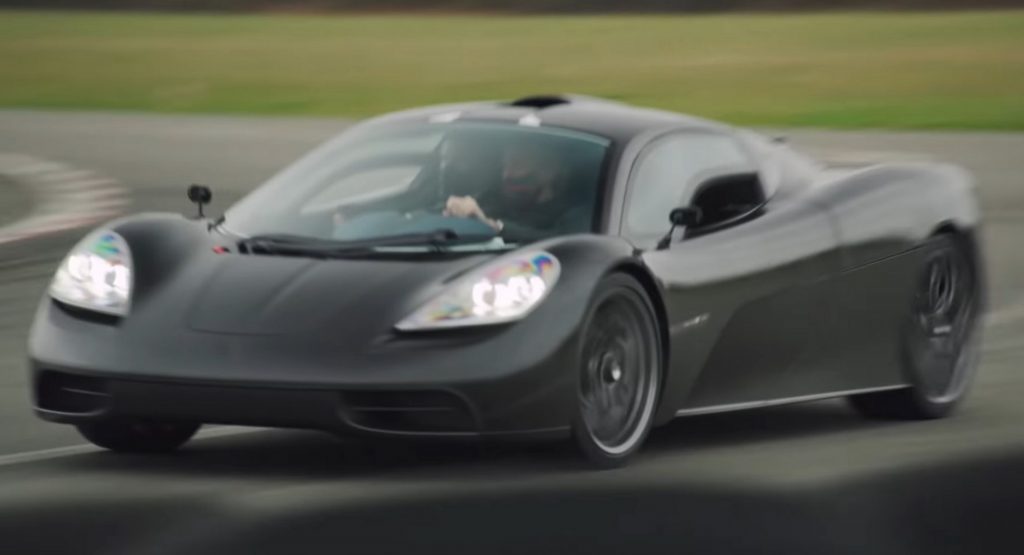 Watch Gordon Murray Drive The T.50 Prototype For The First Time At The Top Gear Test Track
