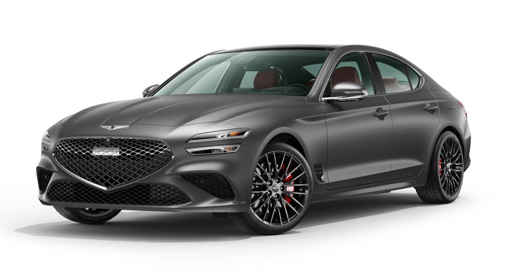  2022 Genesis G70 Coming To America This Spring With A Matte Launch Edition