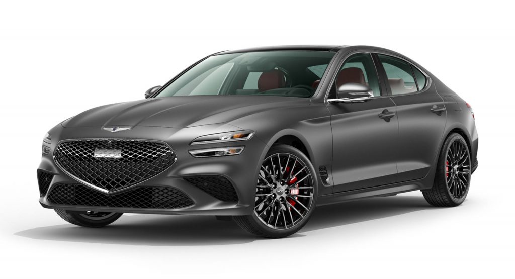 2022 Genesis G70 Coming To America This Spring With A Matte Launch Edition