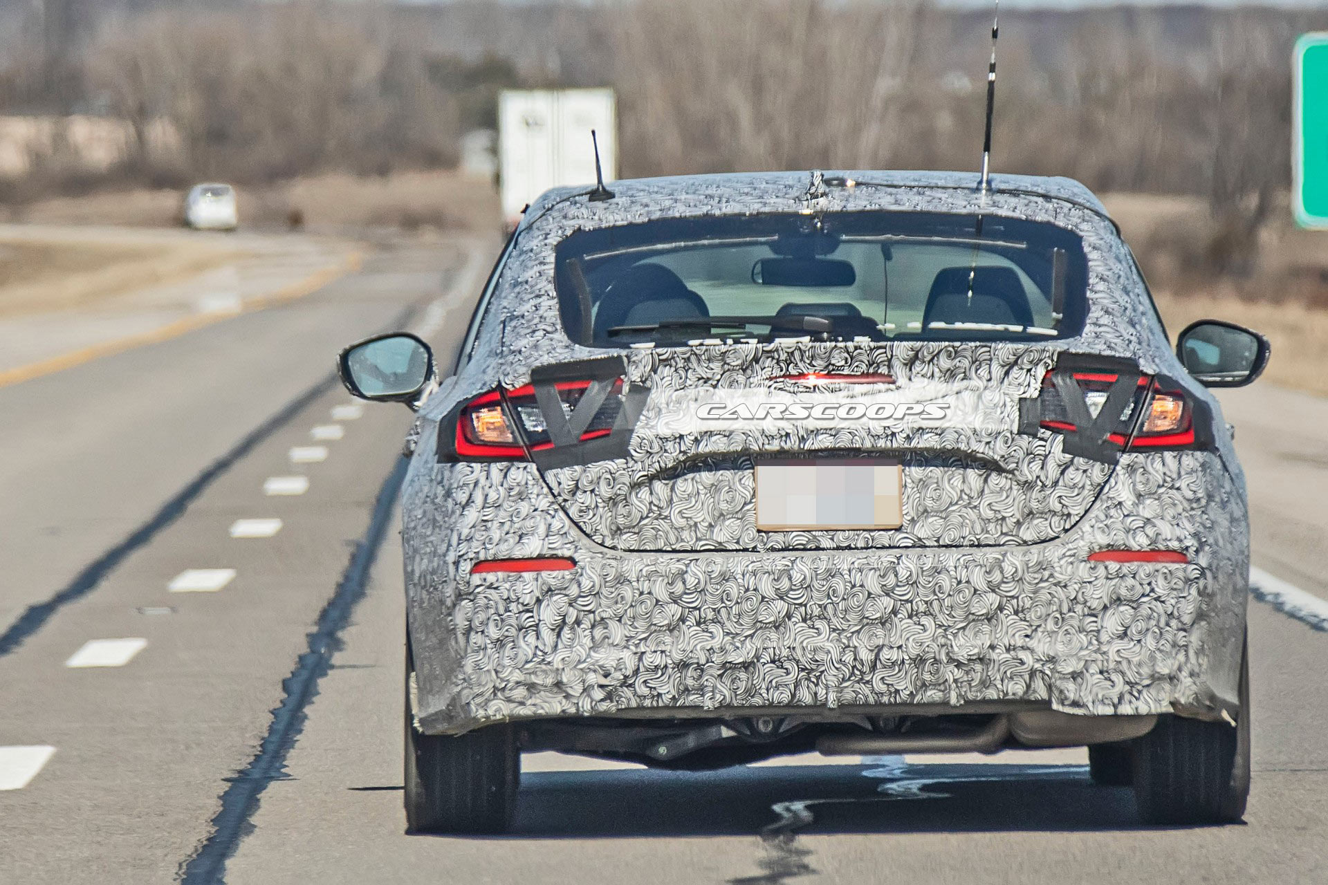 2022 Honda Civic Caught Undisguised Out In The Open Ahead Of Its Debut This Spring