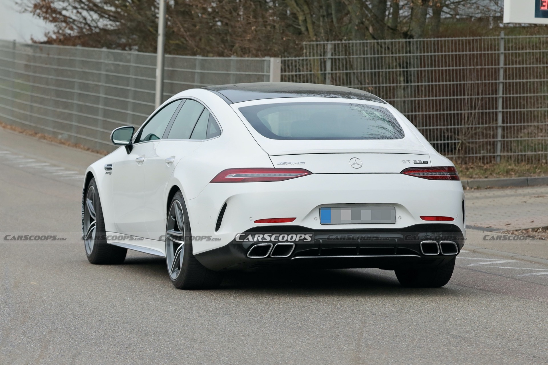 Spot The Difference: Mercedes-AMG GT 4 Door Facelift Spied