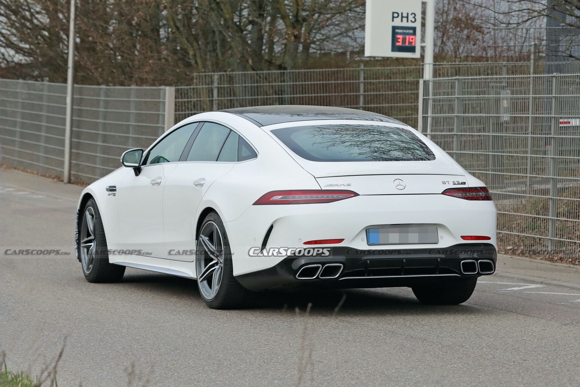 Spot The Difference: Mercedes-AMG GT 4 Door Facelift Spied
