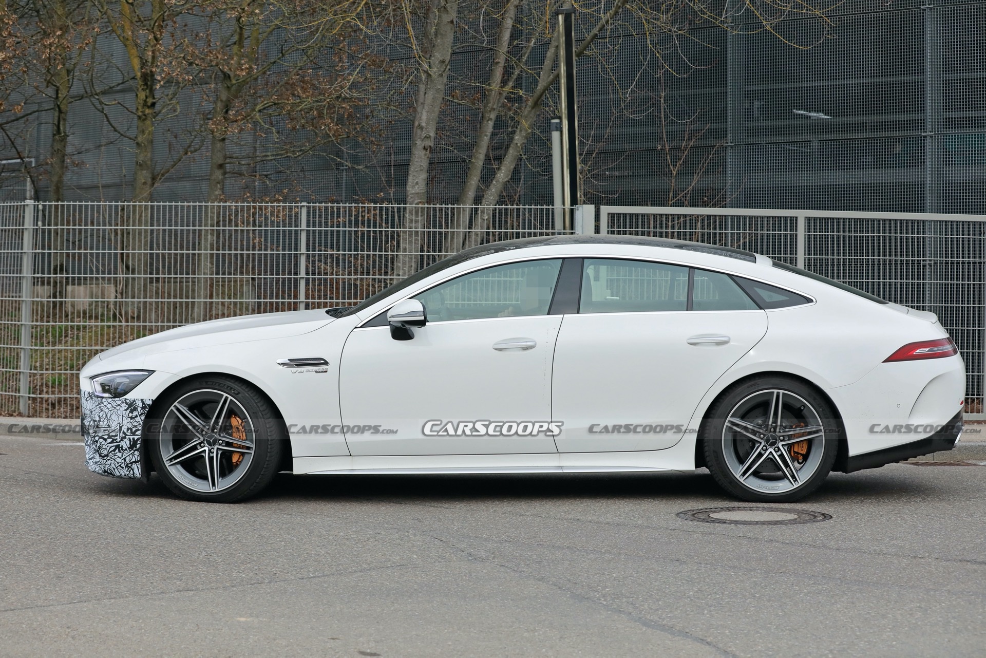 Spot The Difference: Mercedes-AMG GT 4 Door Facelift Spied