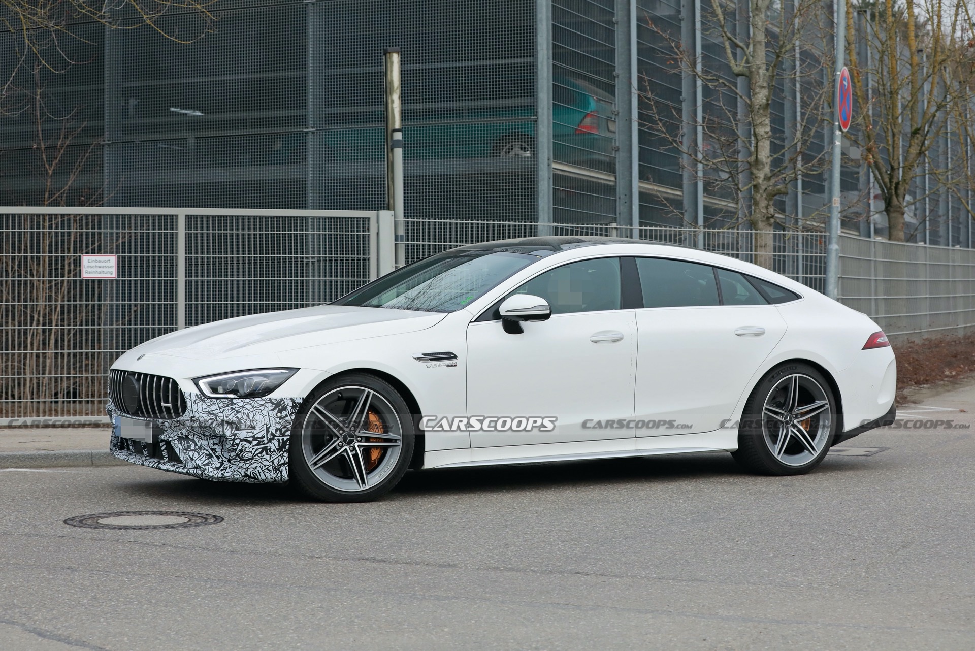 Spot The Difference: Mercedes-AMG GT 4 Door Facelift Spied