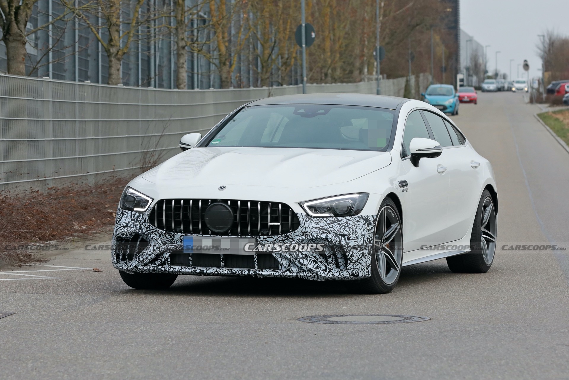 Spot The Difference: Mercedes-AMG GT 4 Door Facelift Spied