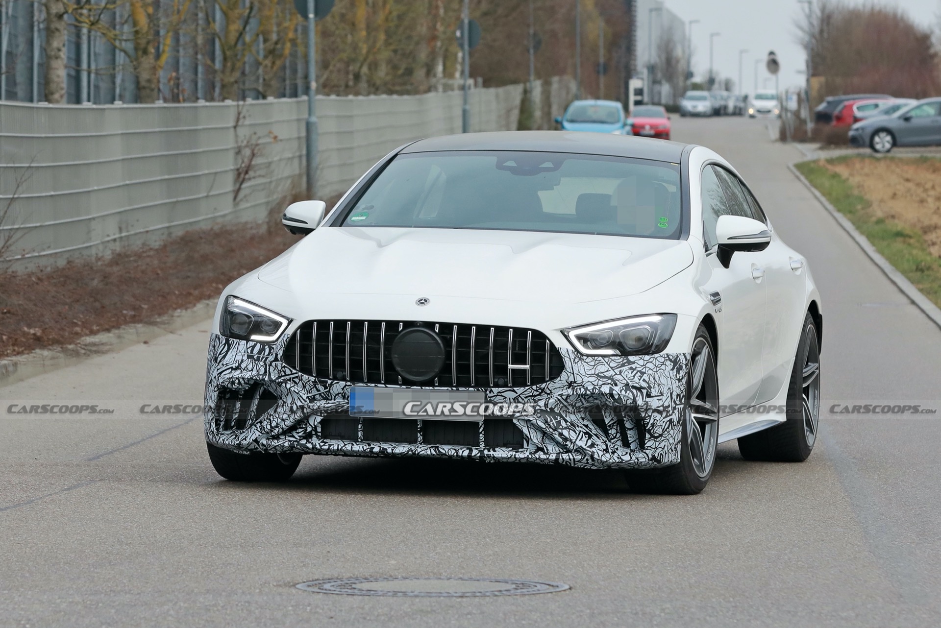 Spot The Difference: Mercedes-AMG GT 4 Door Facelift Spied
