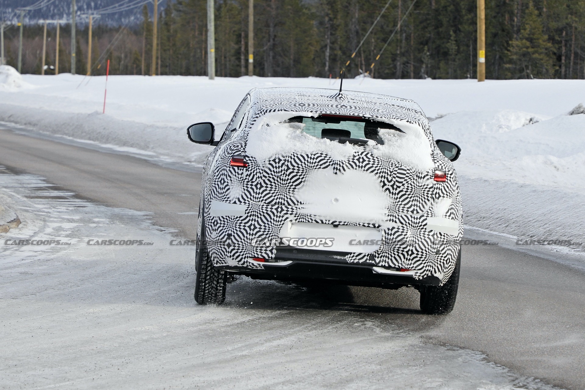 New Electric Renault Megane Prototype Caught For The First Time