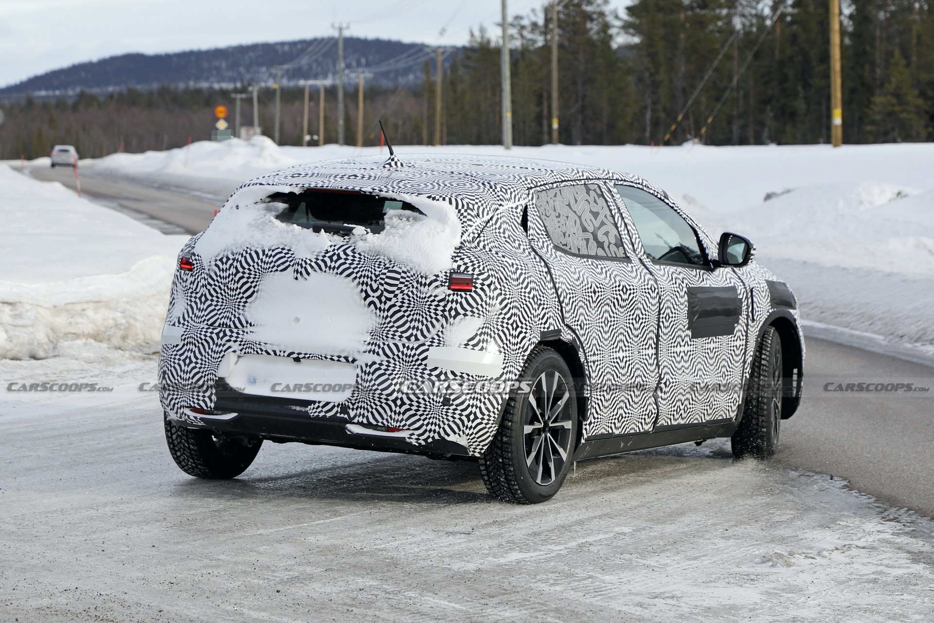 New Electric Renault Megane Prototype Caught For The First Time