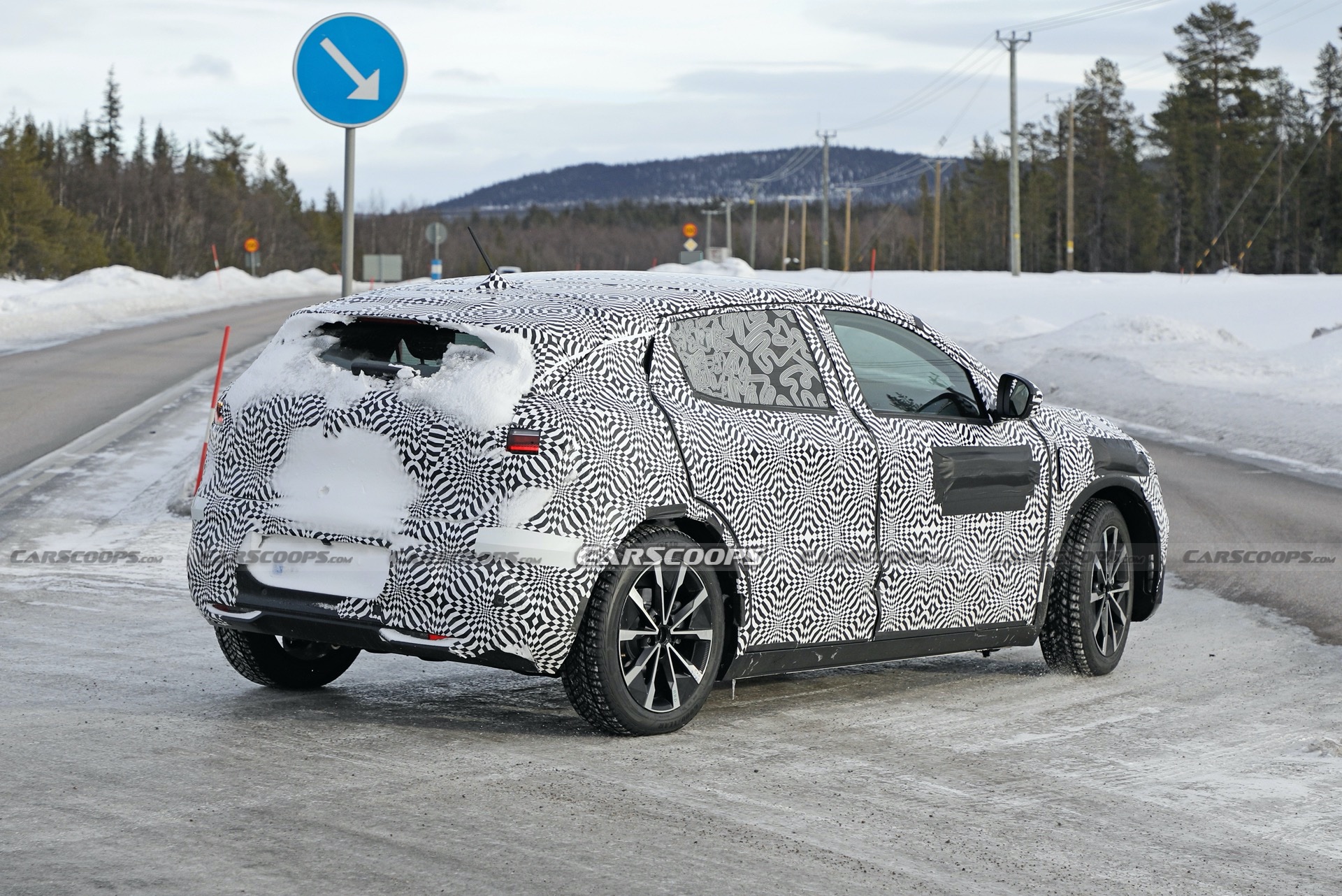 New Electric Renault Megane Prototype Caught For The First Time